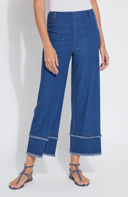 Jeans Nordstrom Wide Leg Cropped Pants Denim Trousers Lysse