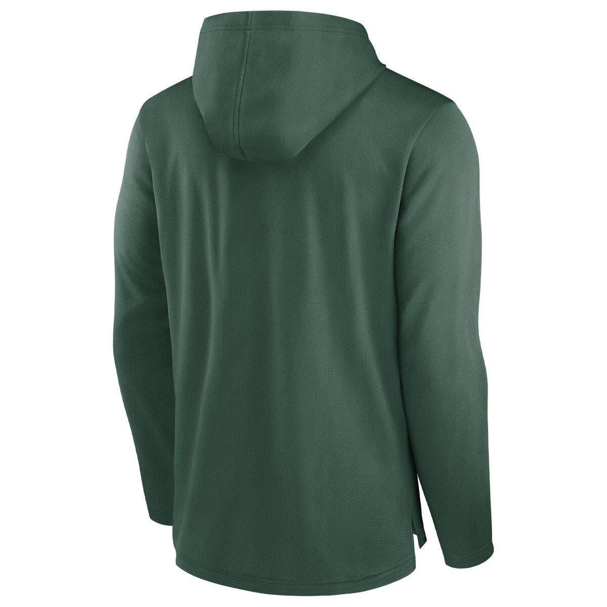 Nike Bay Packers Lightweight Performance Hooded Long Sleeve T-shirt At  Nordstrom in Green for Men