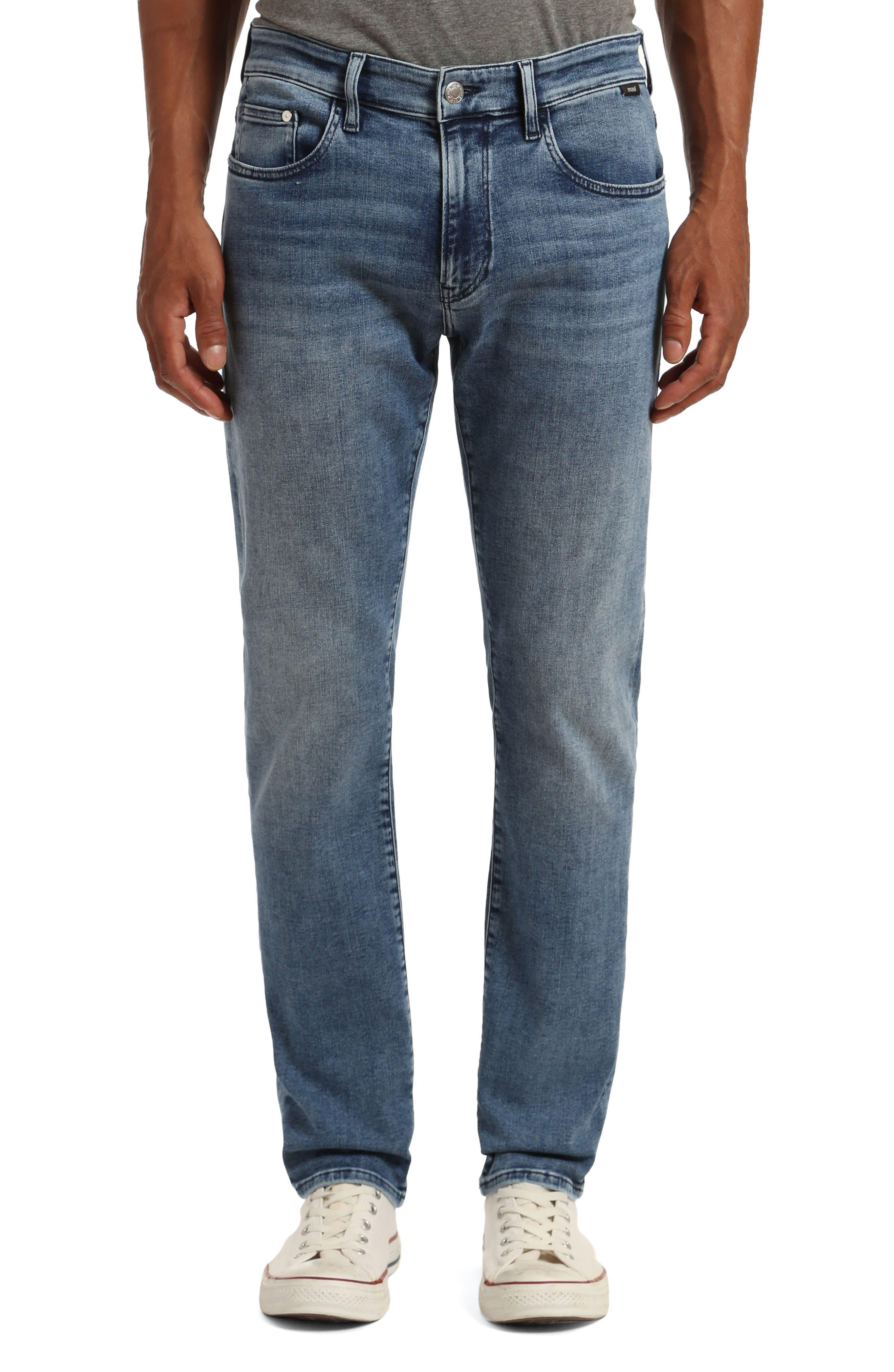 Mavi Marcus Slim Straight Leg Jeans in Blue for Men | Lyst