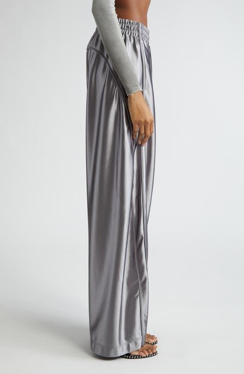 Alexander Wang Satin Jersey Track Pants | Lyst