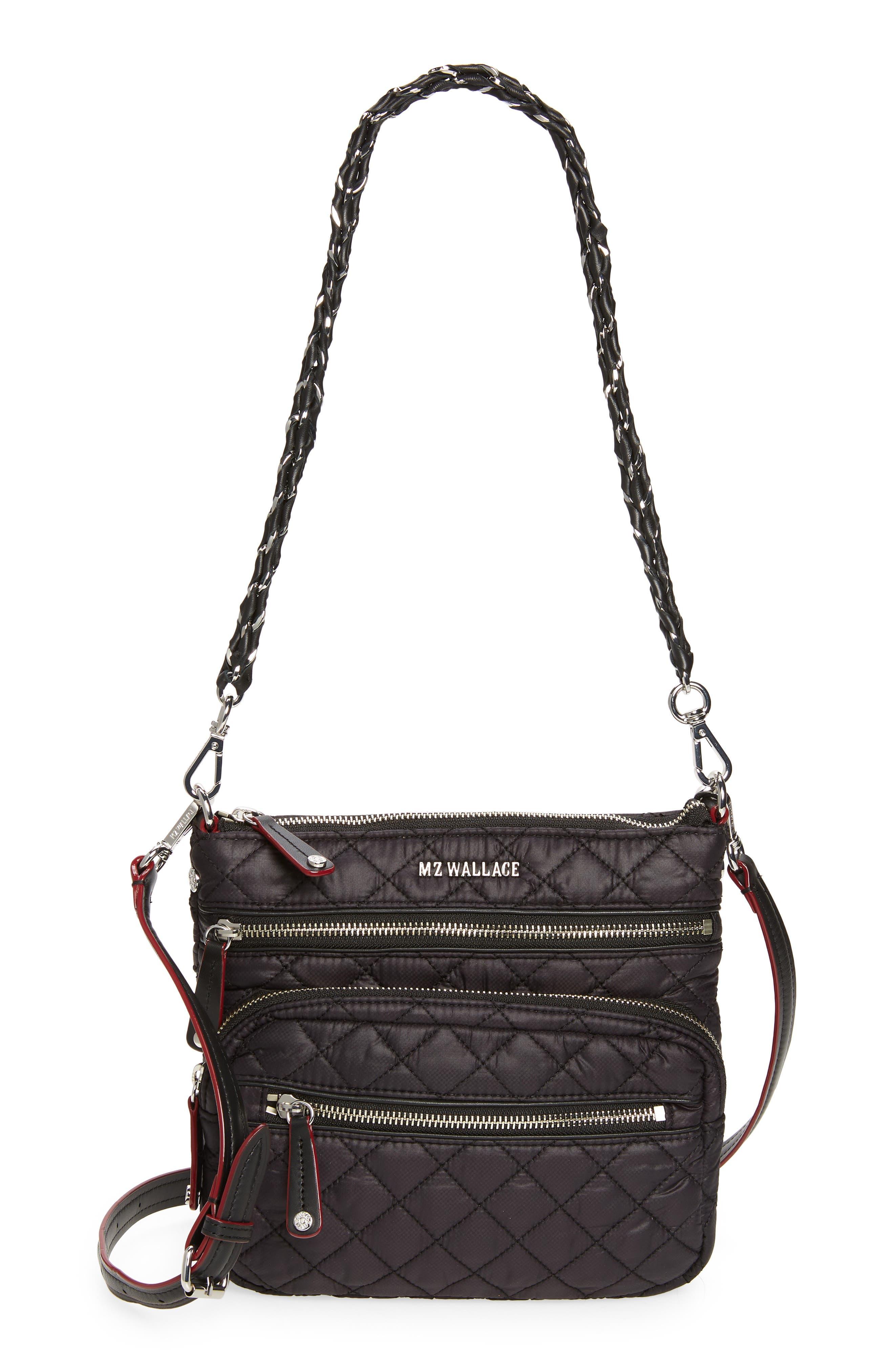 MZ Wallace Downtown Crosby Crossbody Bag in Black Lyst