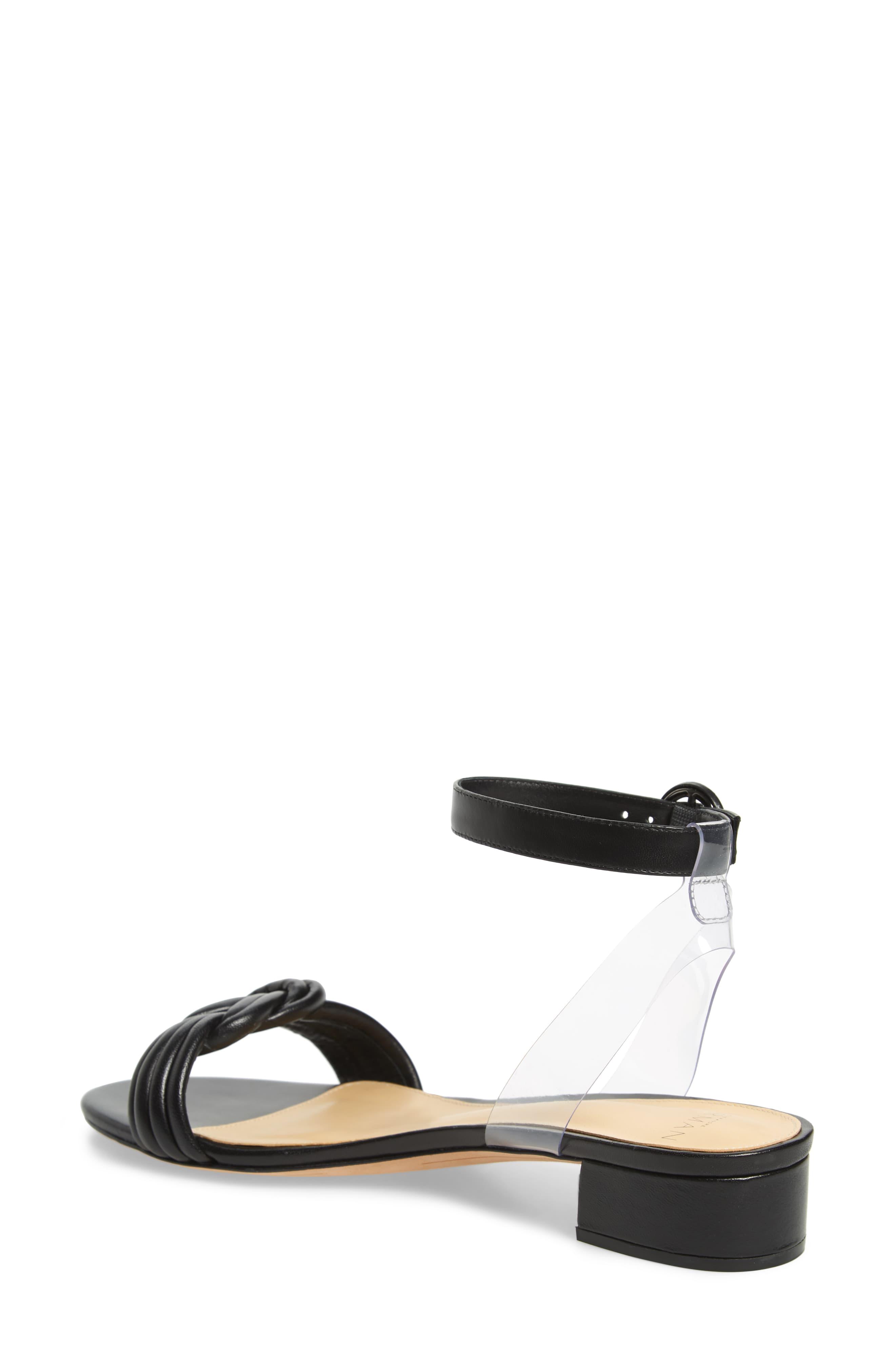 Alexandre Birman Leather Vicky Ankle Strap Sandal in Black - Lyst