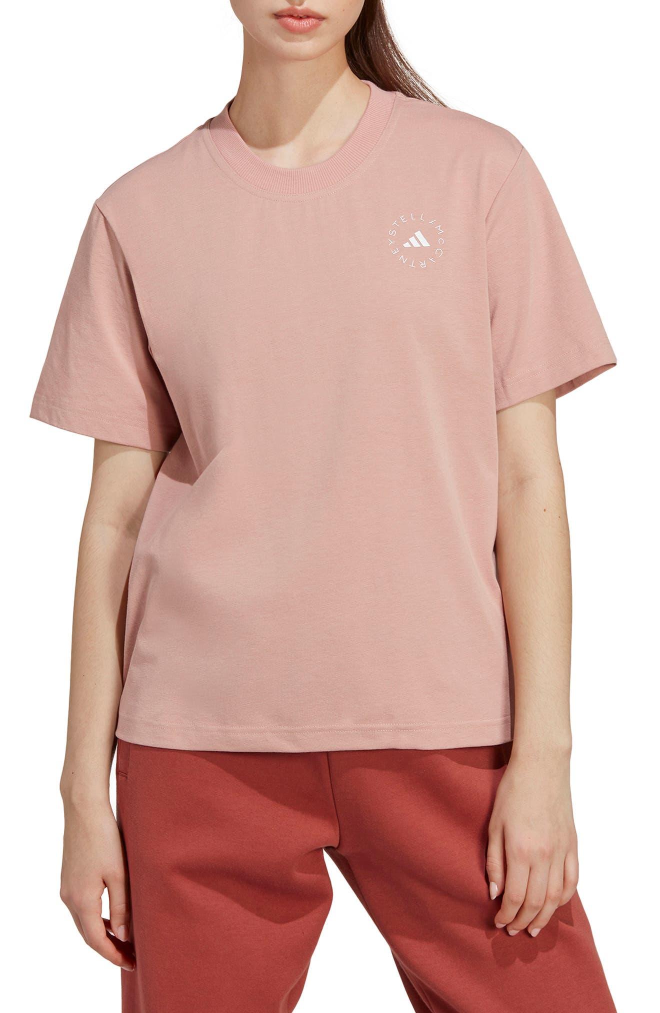 adidas By Stella McCartney Truecasuals T-shirt in Red | Lyst