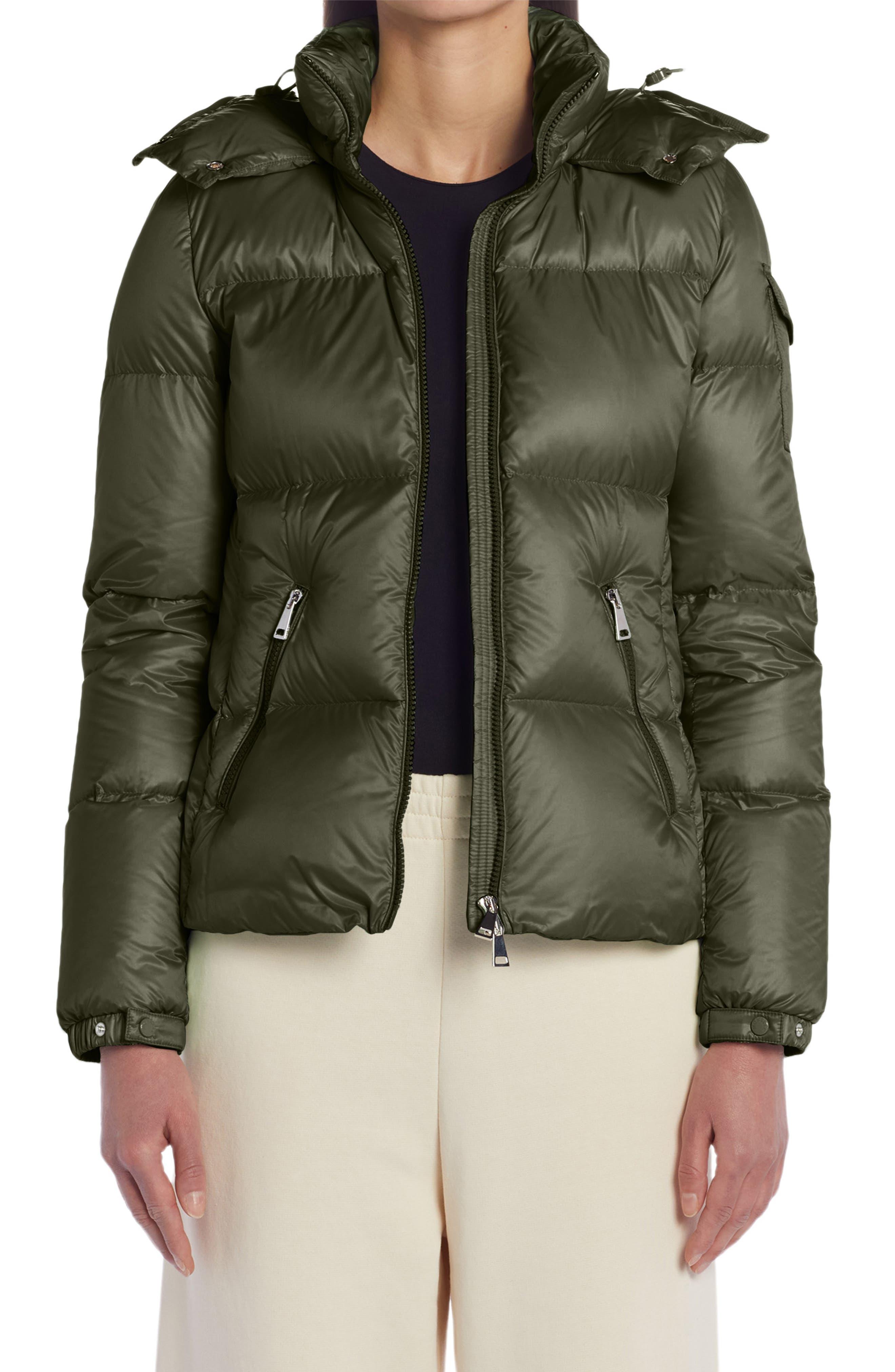 Moncler Fourmine Hooded Down Puffer Jacket in Green Lyst