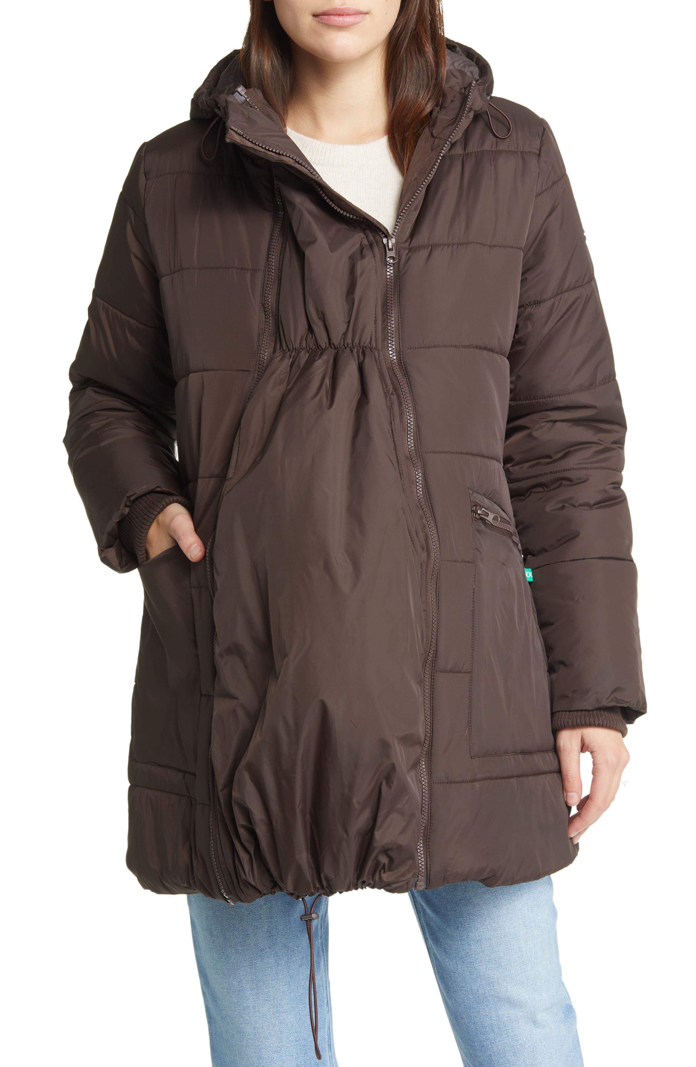 Modern Eternity 3in1 Hybrid Quilted Waterproof Maternity Puffer Coat