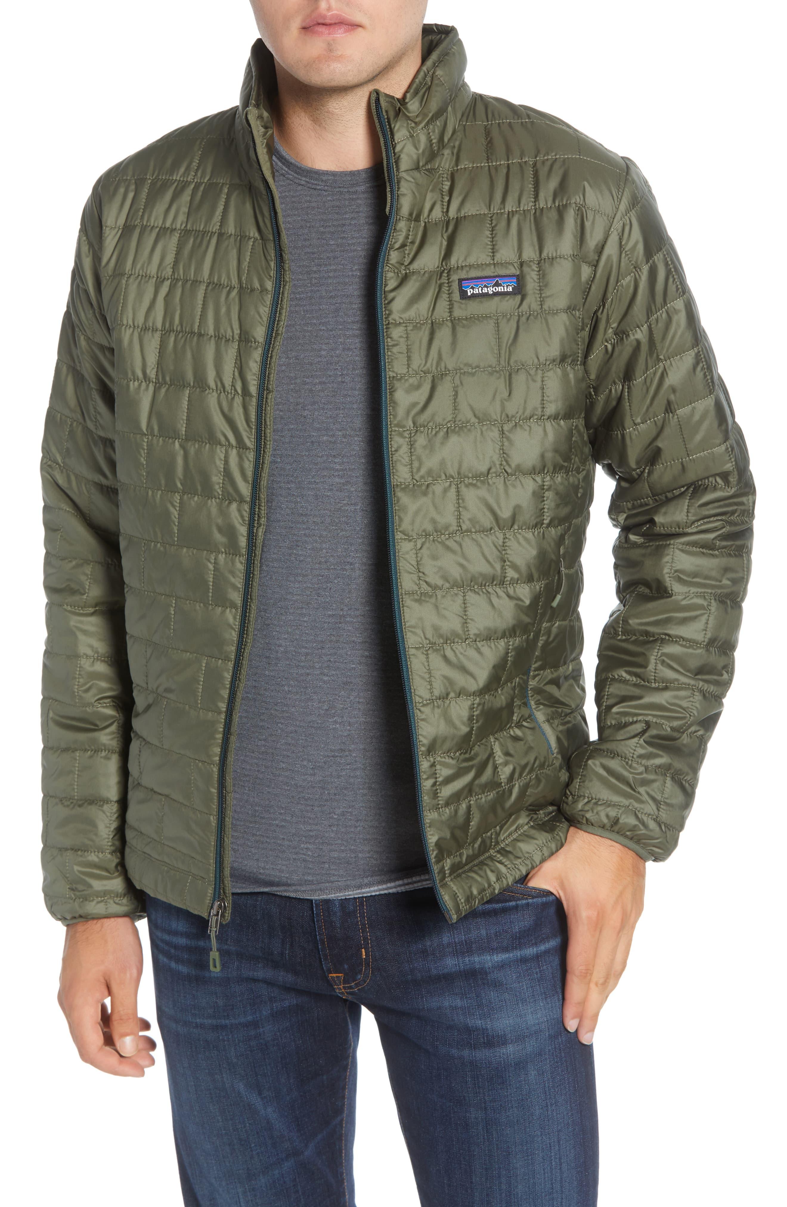 Patagonia Nano Puff Water Resistant Jacket in Green for Men Lyst