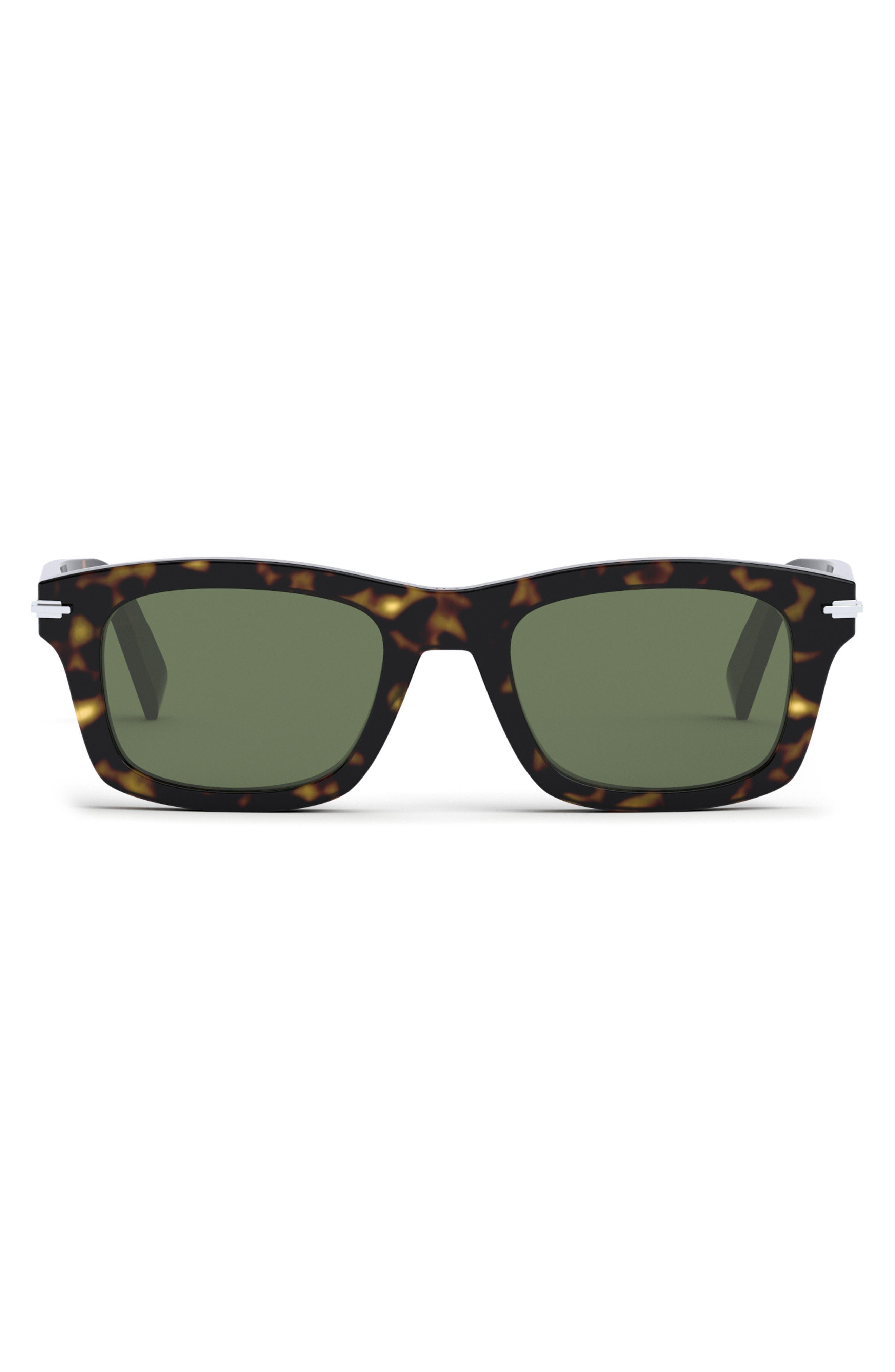 Dior Blacksuit 59mm Square Sunglasses in Green for Men | Lyst
