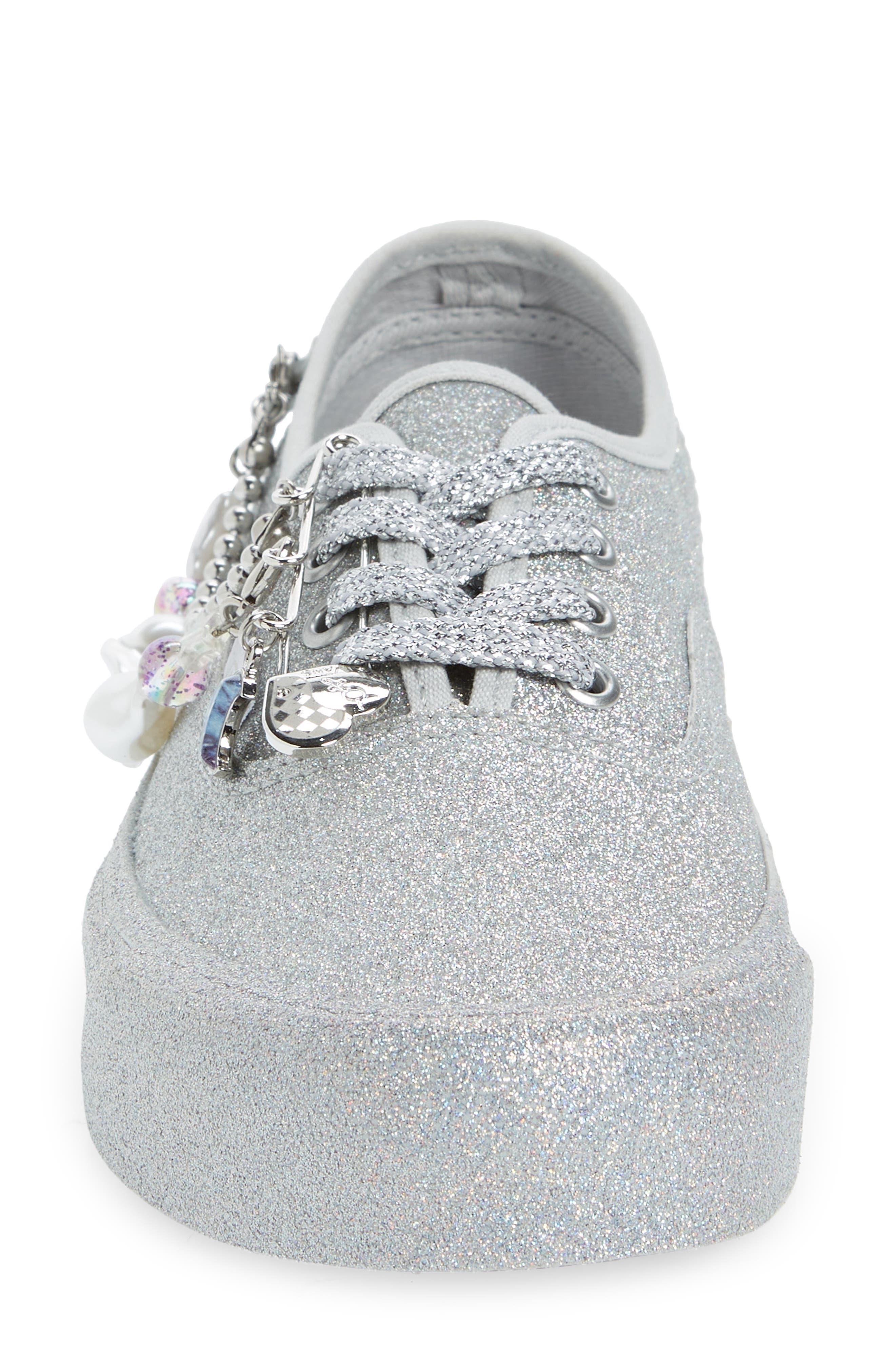 Vans Authentic 44 Dx Glitter Sneaker in White | Lyst