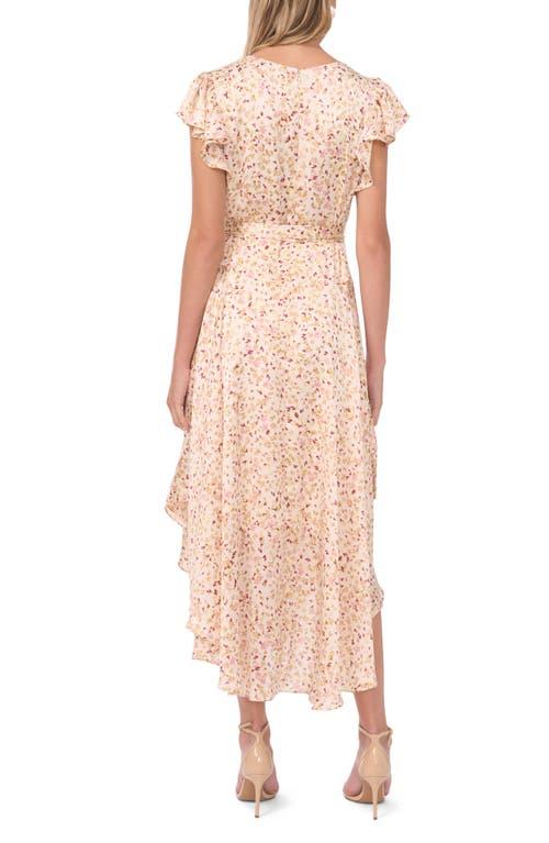 midi summer dress with puff sleeves Boho Beauty Tan Puff Sleeve Midi Dress