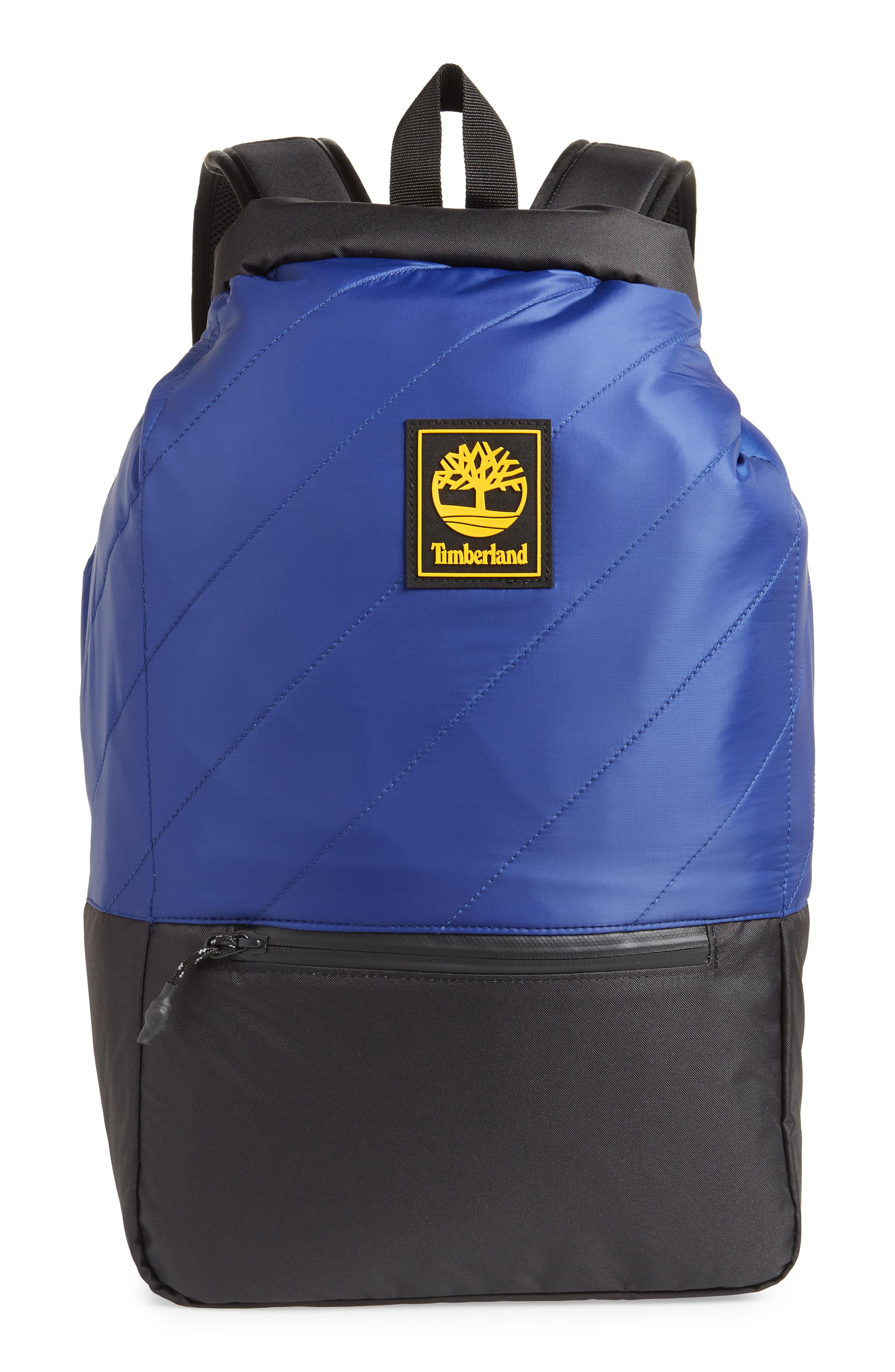 timberland backpack blue