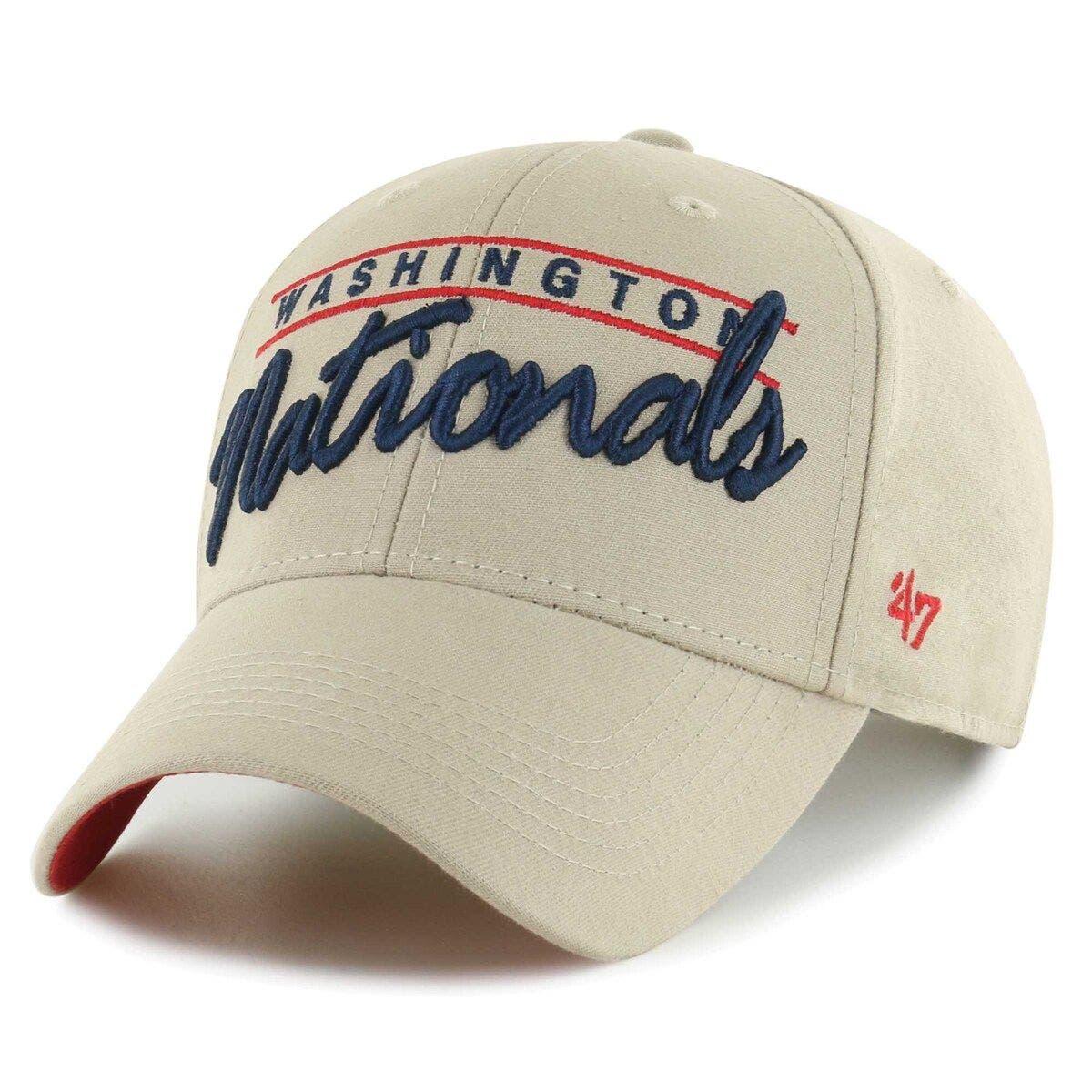 47 Men's Washington Nationals Red Clean Up Adjustable Hat