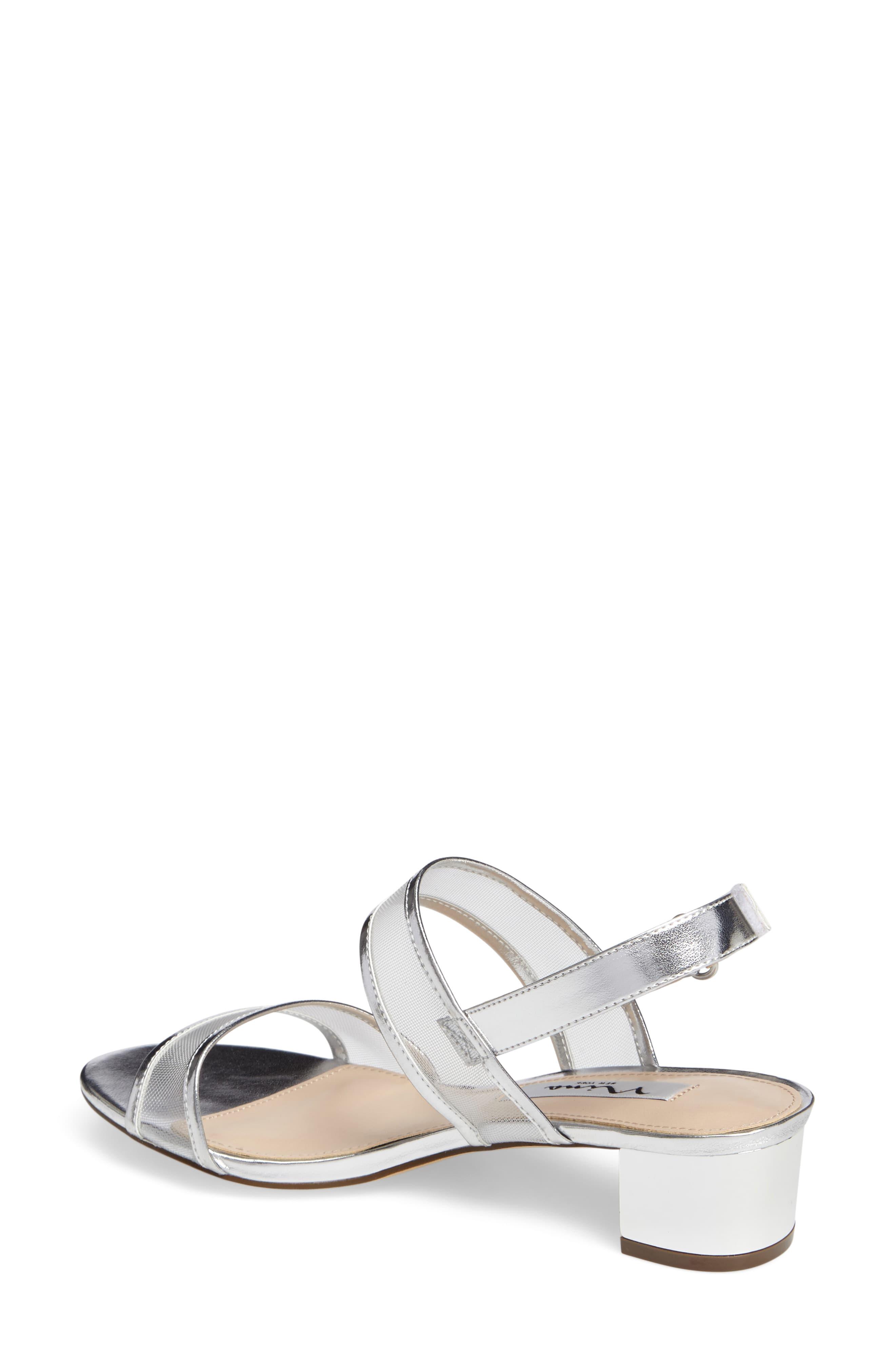 nina ganice mesh strap sandal