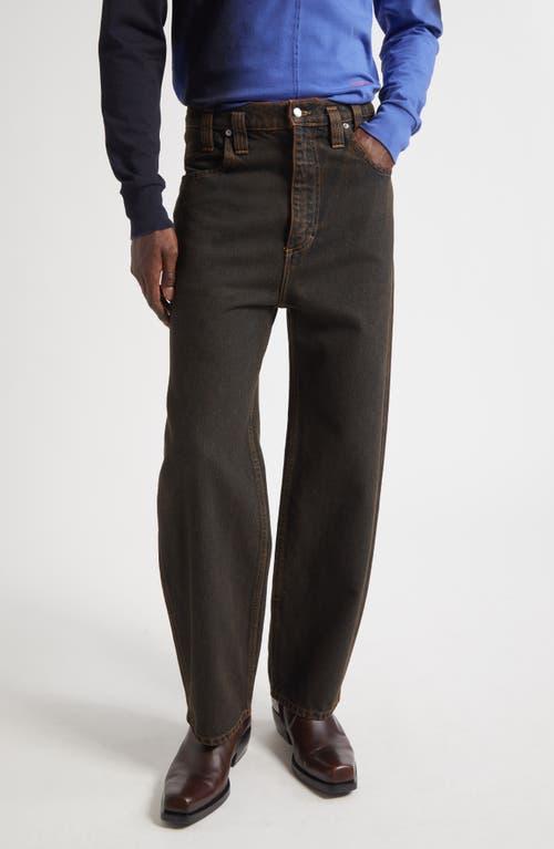 【関税込み】Eckhaus Latta ブラウン Bend ジーンズ BEND-JEAN_OUTLINE_100_M-M.jpg?