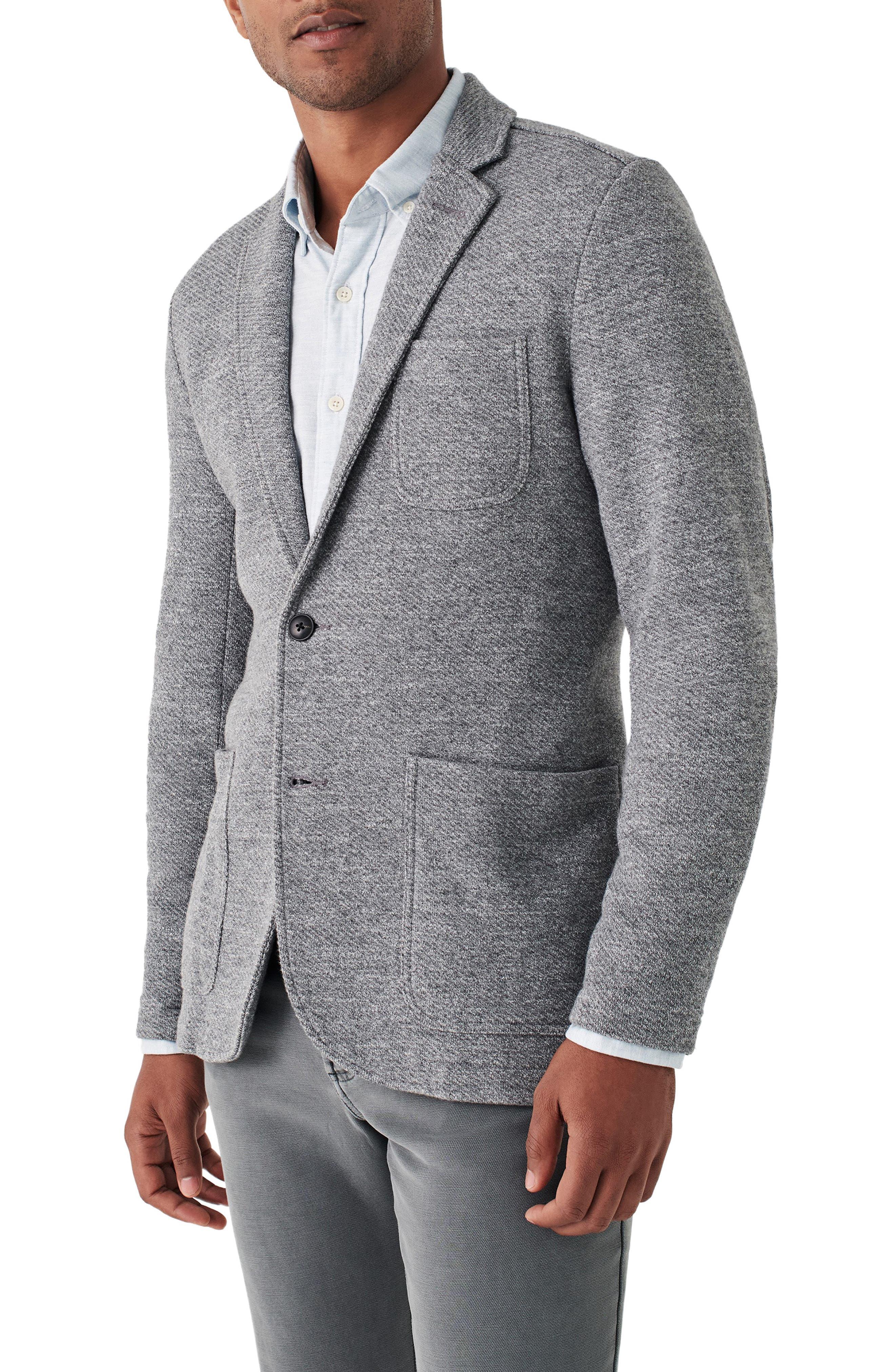 Faherty Brand Inlet Knit Blazer in Gray for Men Lyst