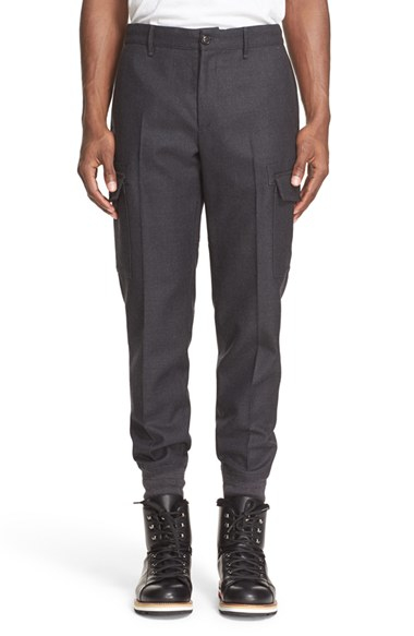 men's wool cargo pants