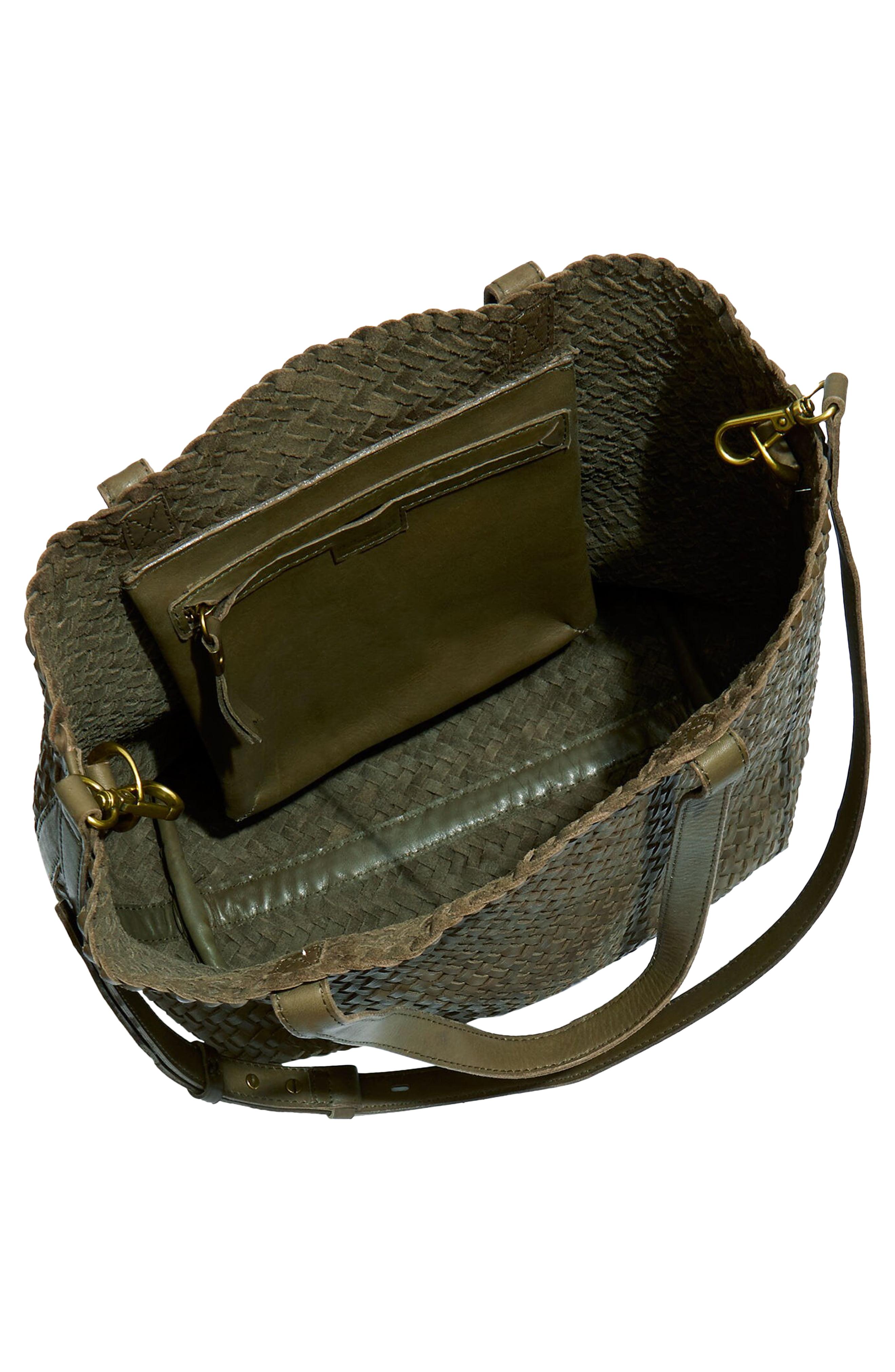 madewell woven tote