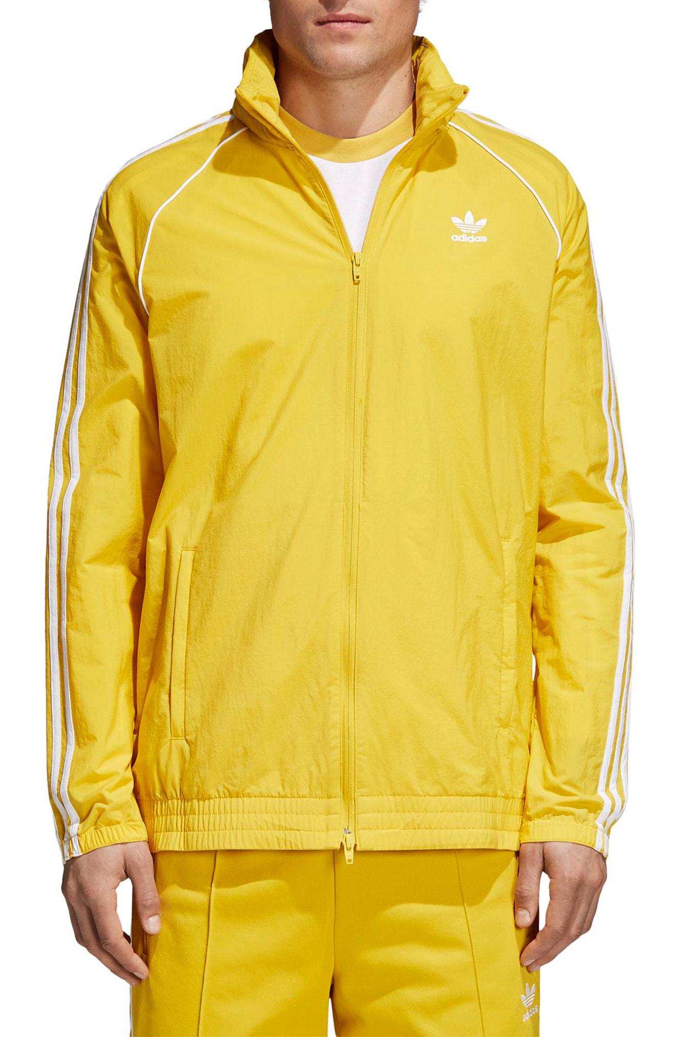 adidas sst windbreaker green