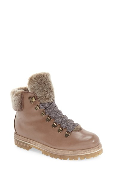 Agl Attilio Giusti Leombruni 'halle' Shearling-cuffed ...