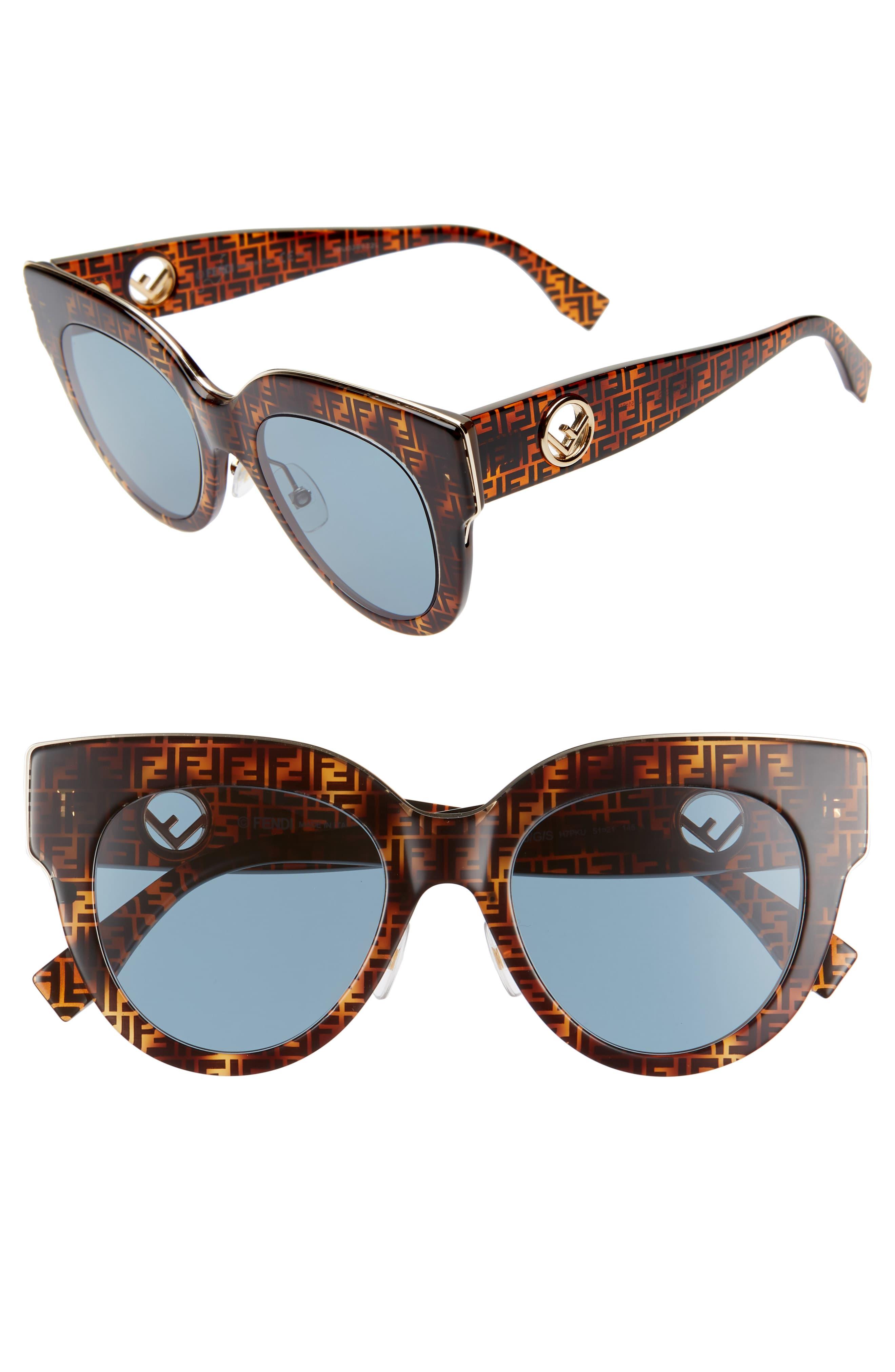 Fendi 51mm Sunglasses Lyst