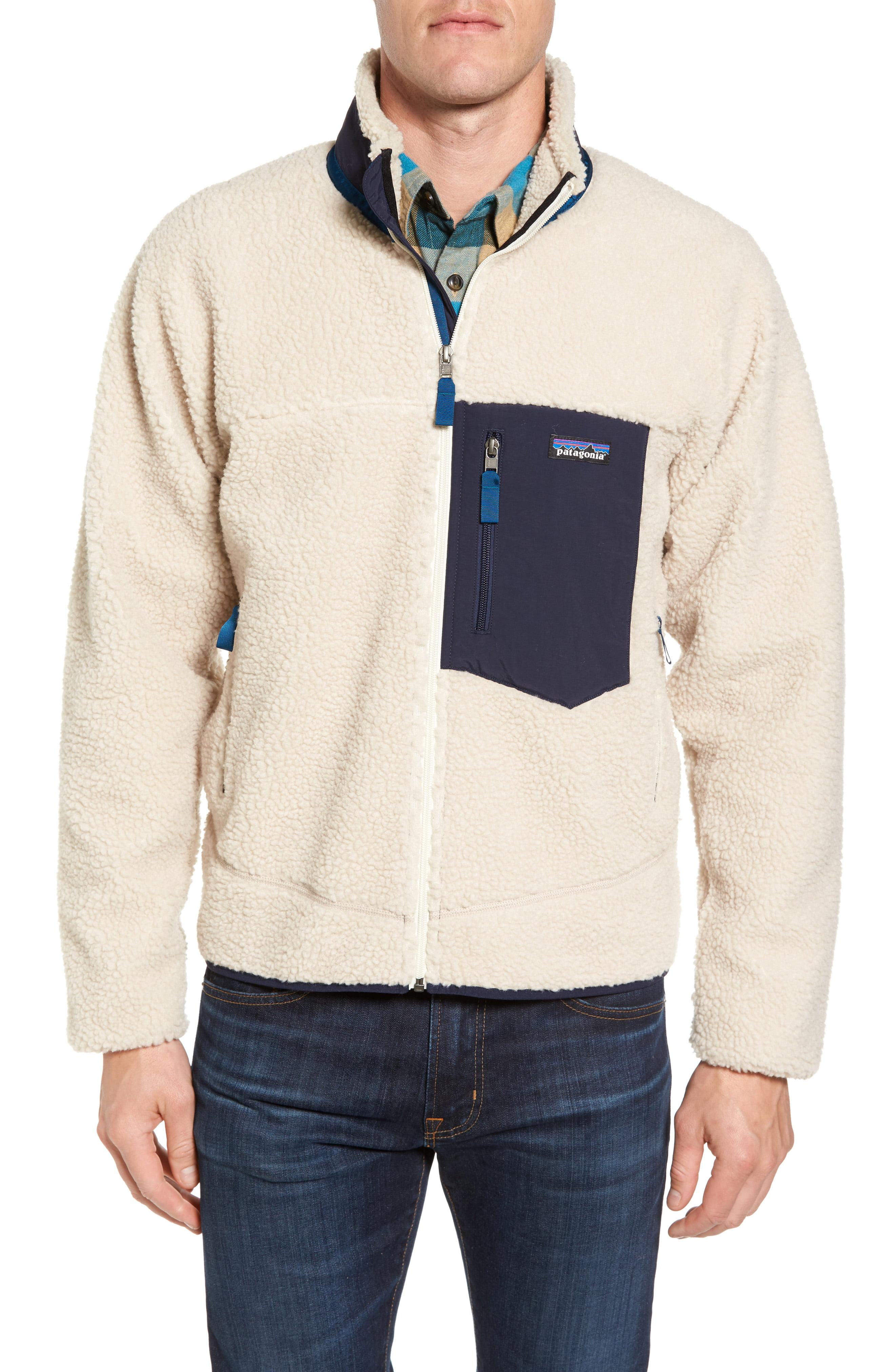 Patagonia Retro-x Fleece Jacket in Natural for Men - Lyst
