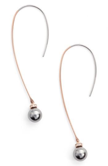 michael kors pearl earrings