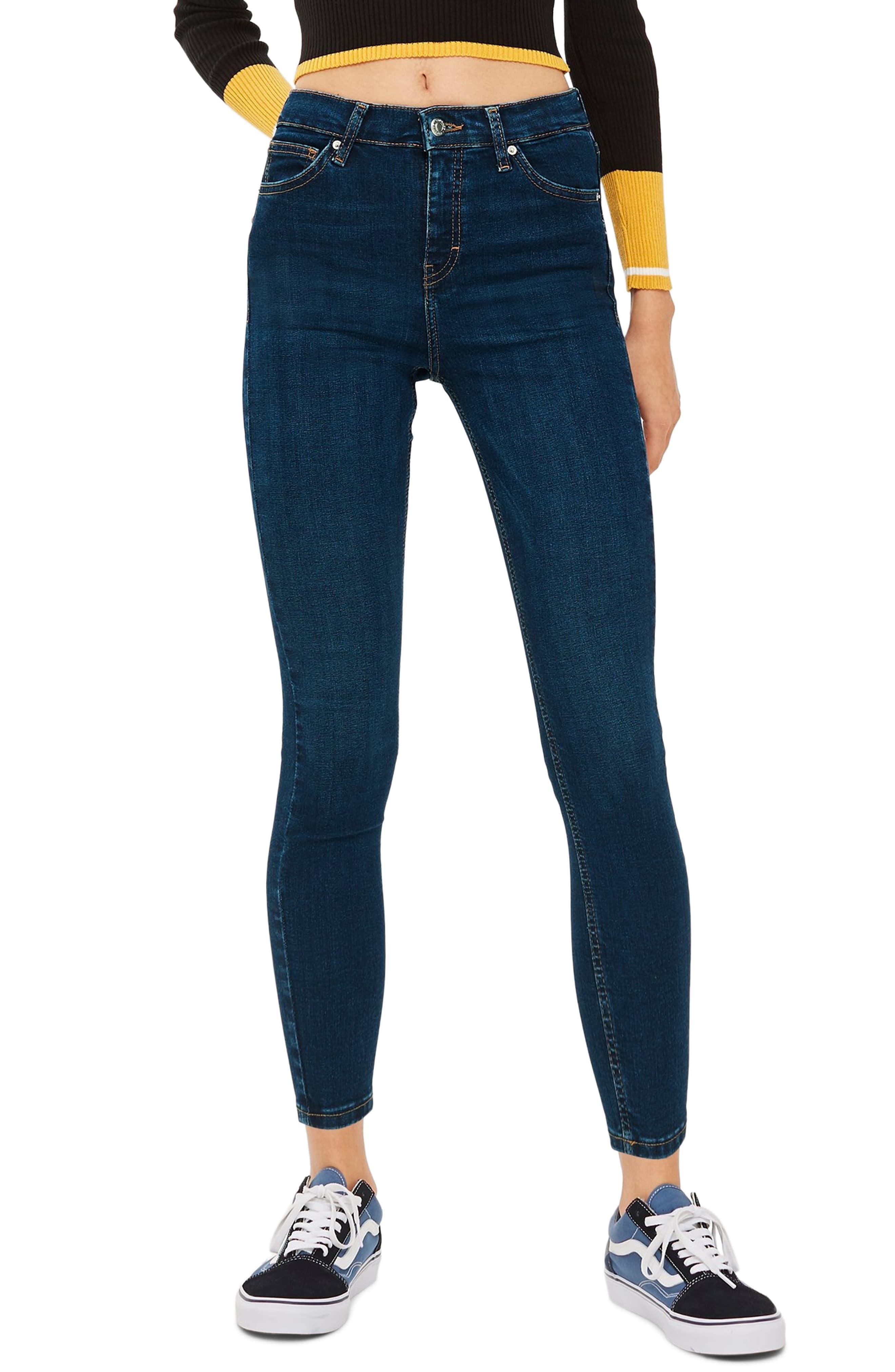 Denim Jamie High Waist Skinny Jeans in Indigo (Blue) Lyst