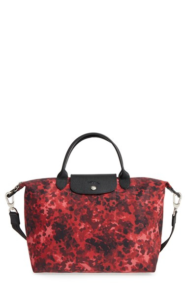 longch le pliage neo fantasie satchel in lyst longch le pliage neo fantasie satchel in lyst