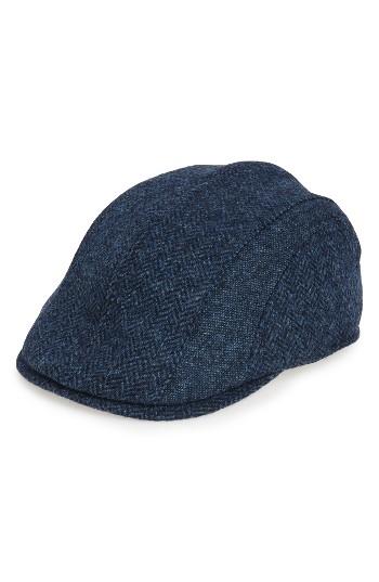 barbour herringbone tweed cap