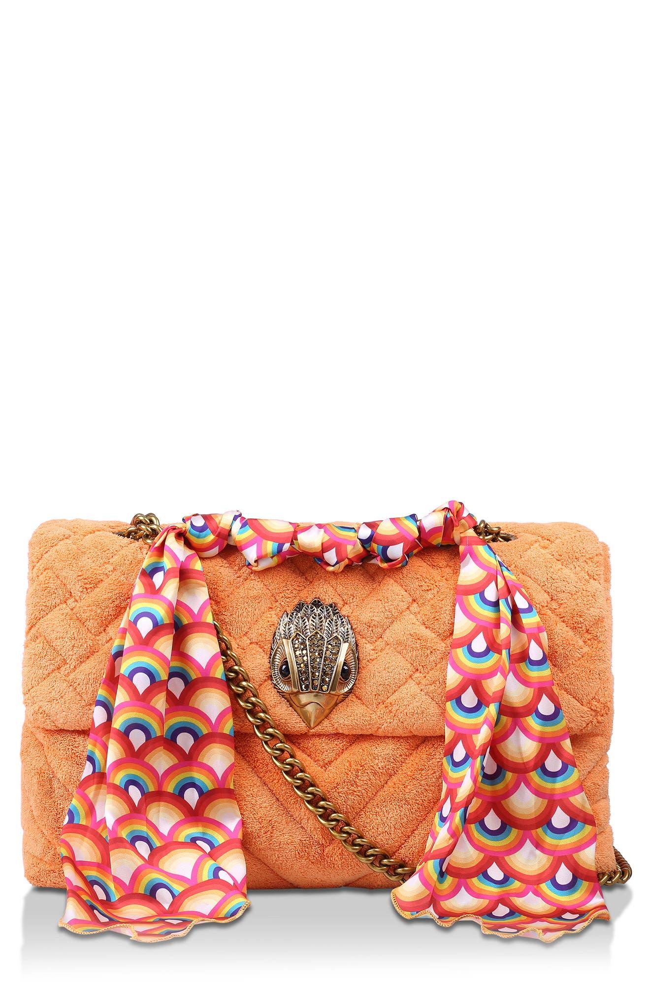 Kurt Geiger Terry Xxl Kensington Shoulder Bag in Orange Lyst