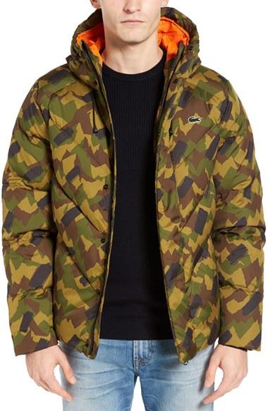 lacoste camo jacket