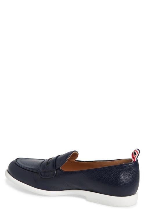Blue Thom Browne Slip-on shoes for Men | Lyst display picture 1