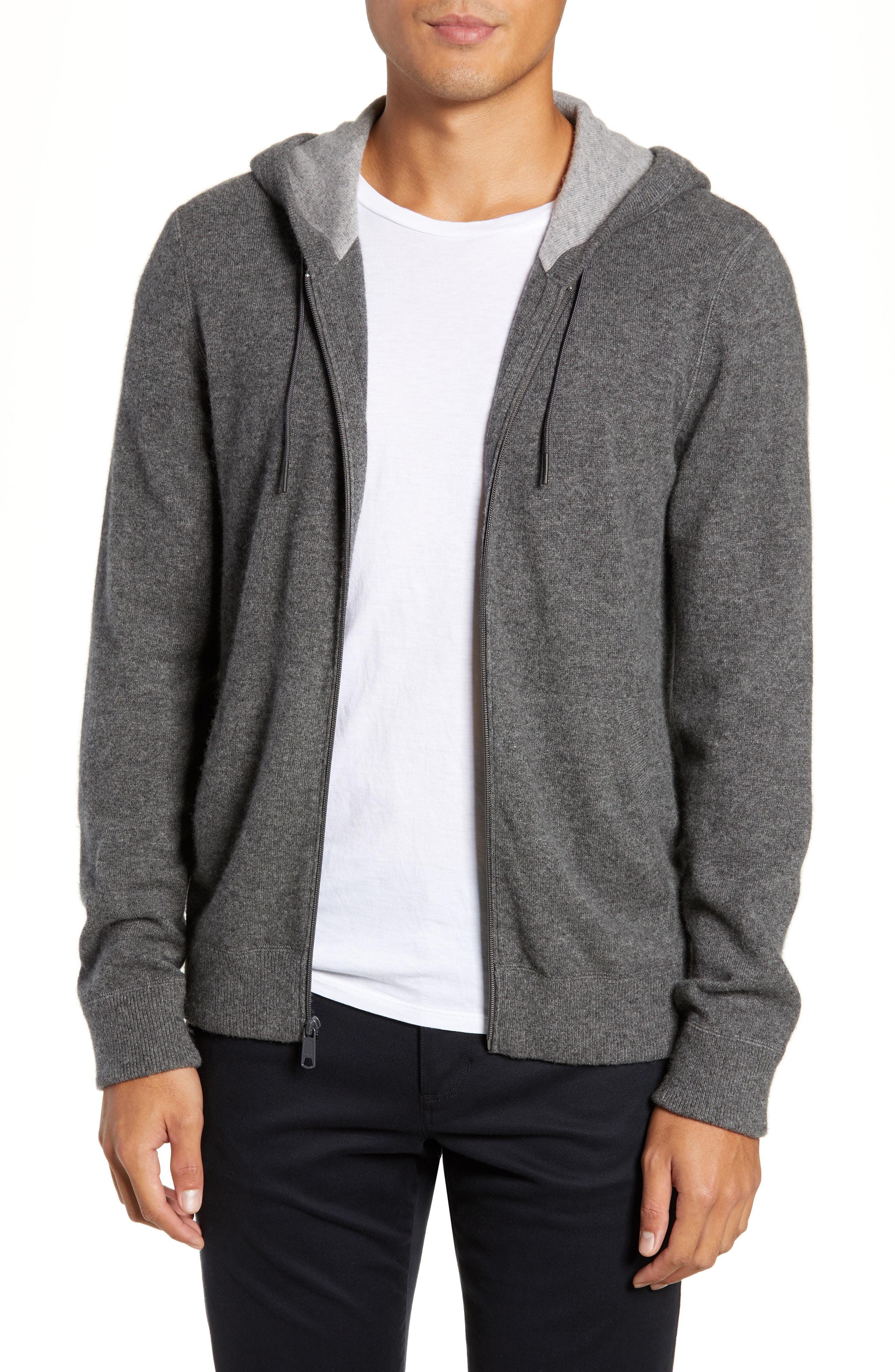 men's cashmere zip up sweater
