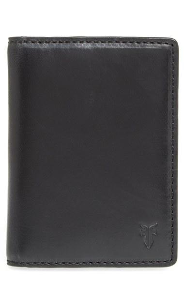 Lyst - Frye David Leather Wallet in Black for Men