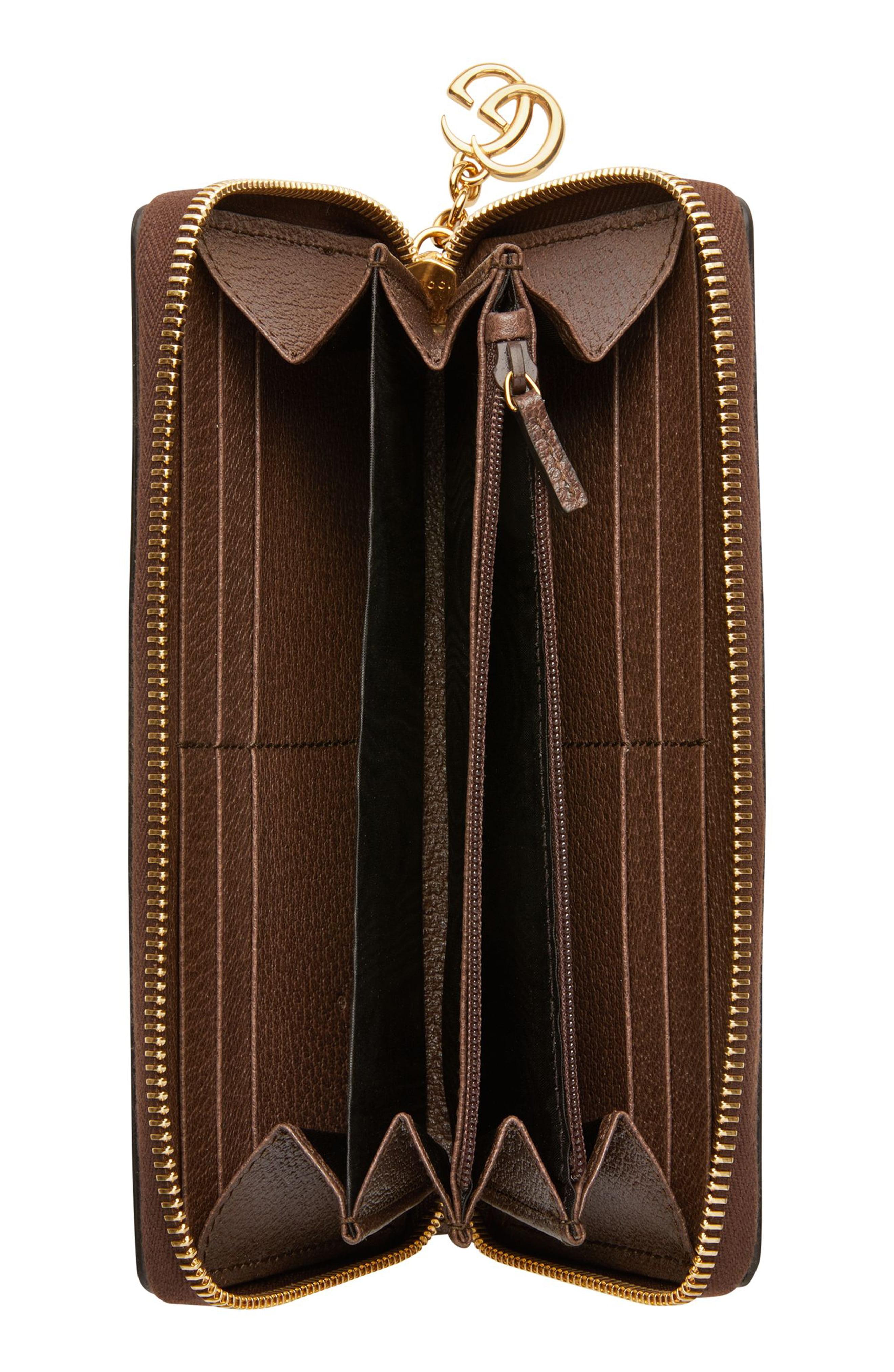 ophidia gg zip around card case