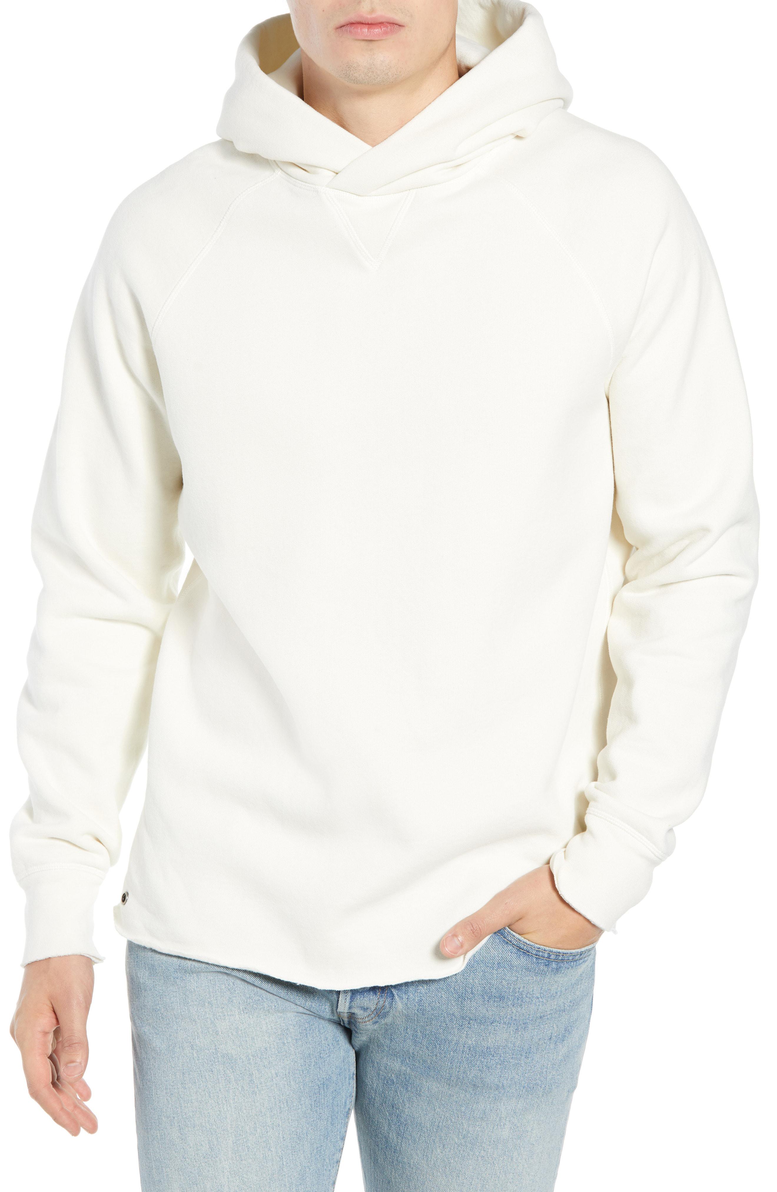 levis unhemmed hoodie