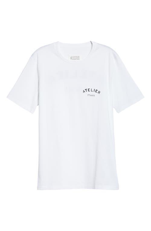 MAISON MARGIELA WHITE ウール混 Tシャツ MAISON MARGIELA | MAISON MARGIELA MAN WHITE T-SHIRTS & TANK