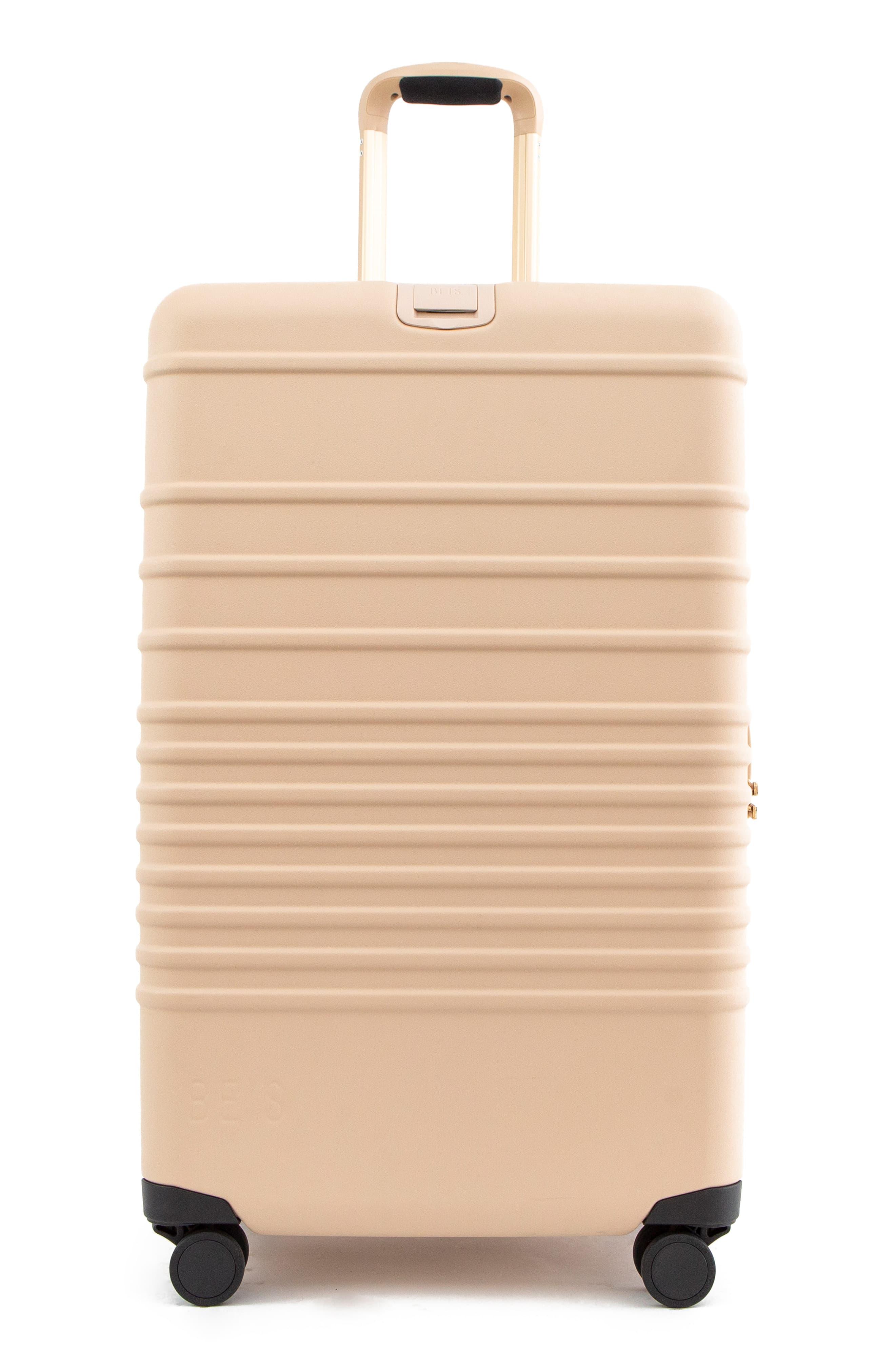 BEIS 21inch Rolling Spinner Suitcase in Beige (Natural) Lyst