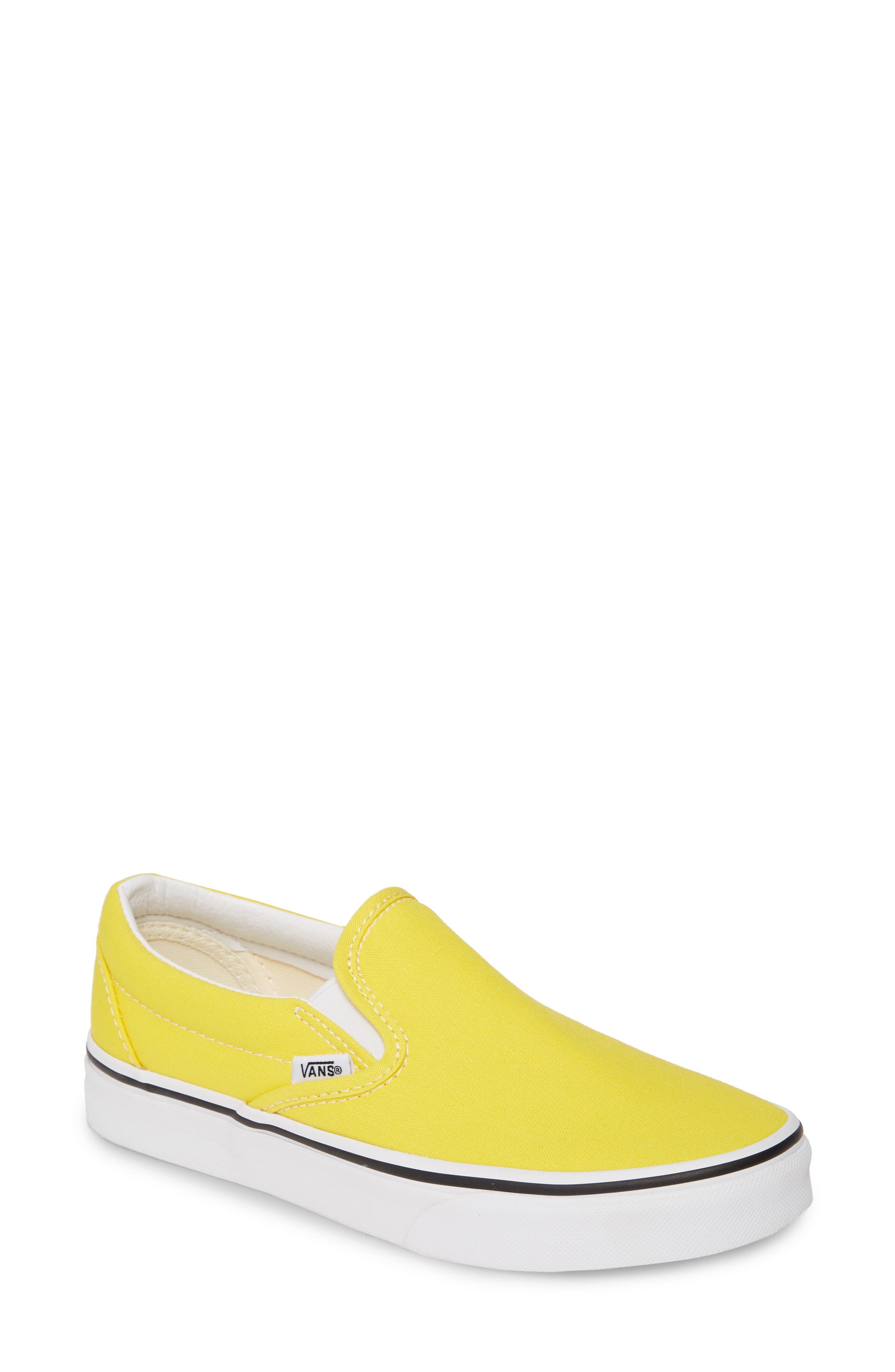 white slip on vans nordstrom