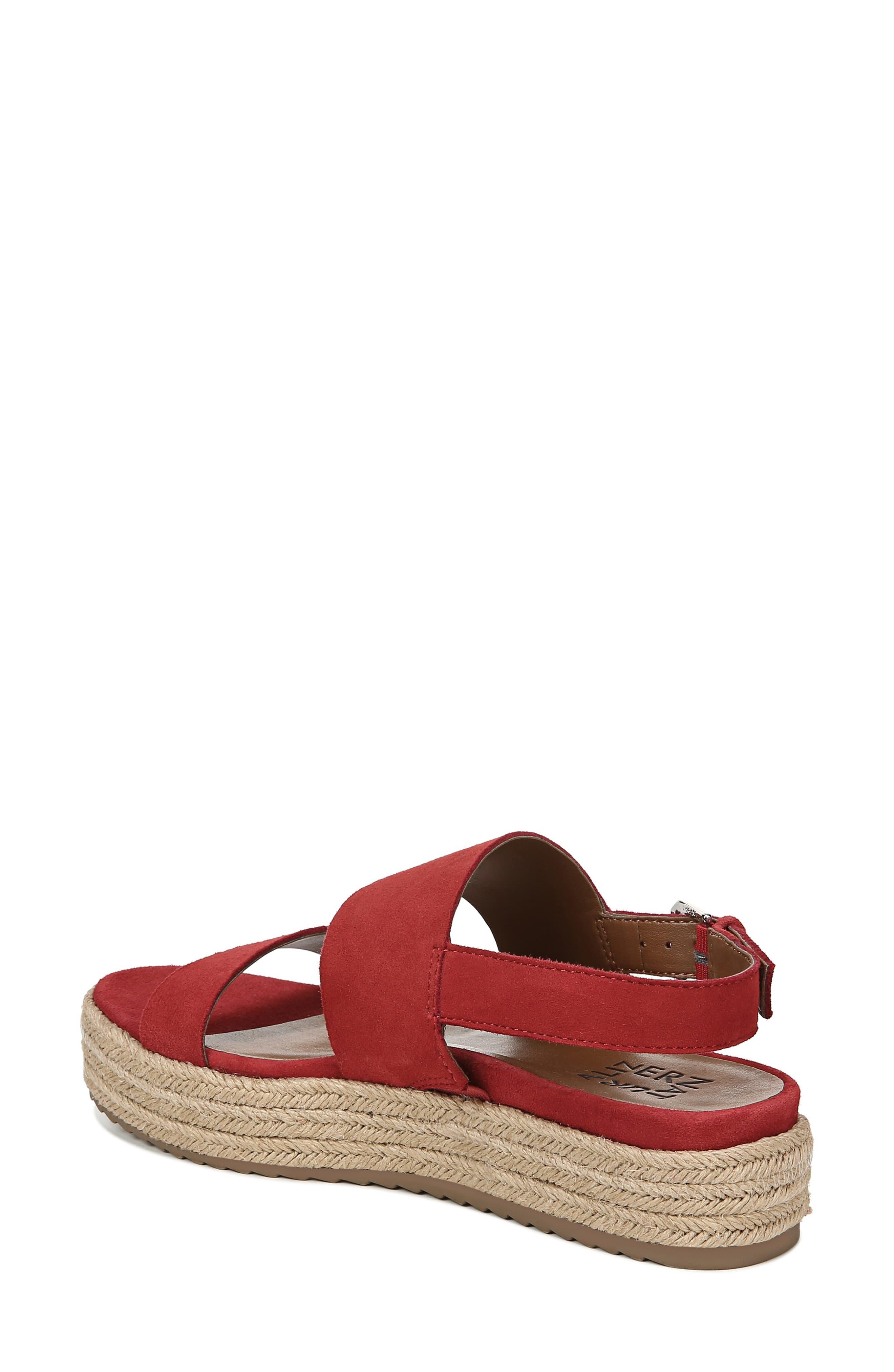 naturalizer jaycie espadrille platform sandal