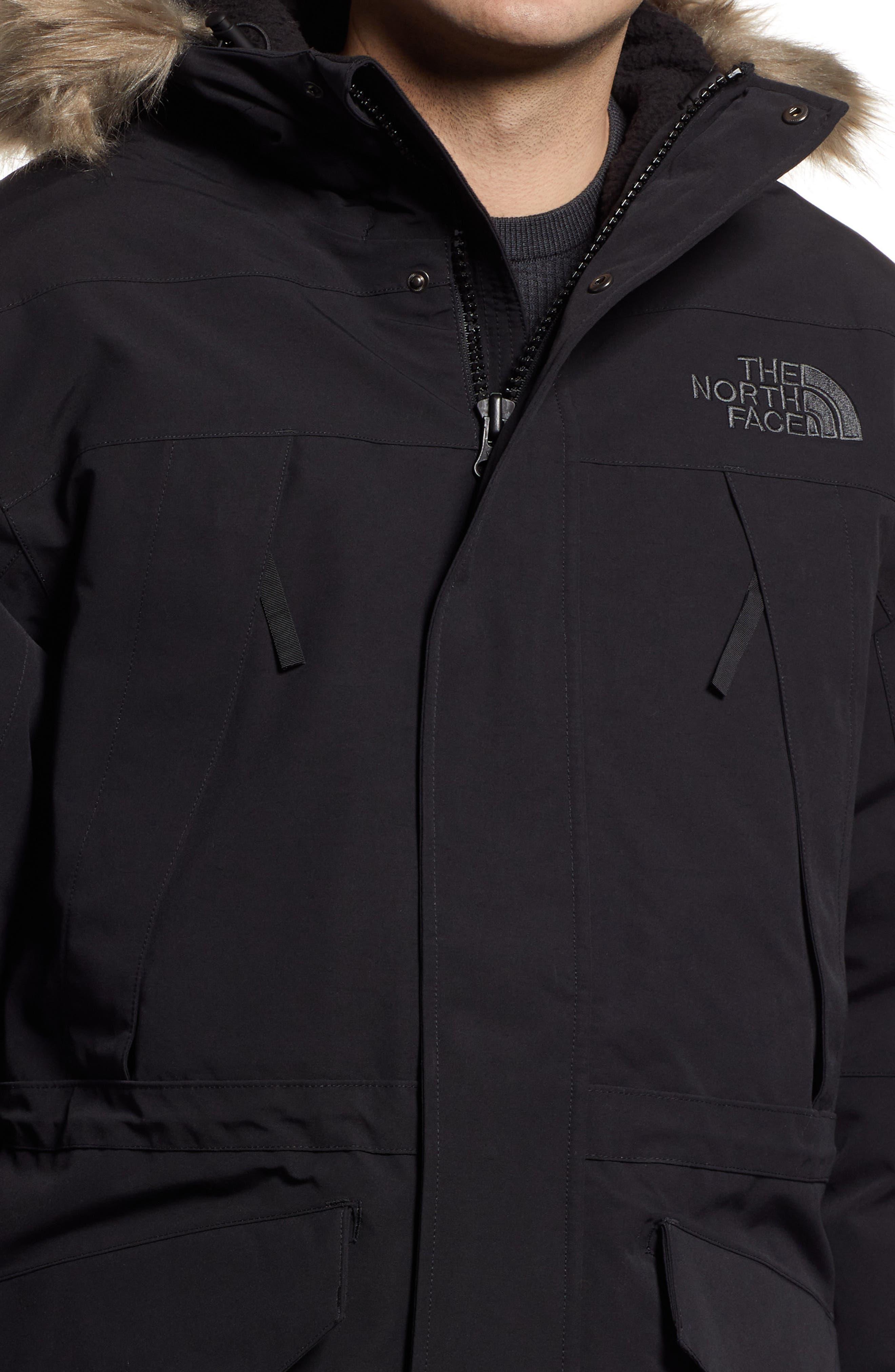 The North Face Expedition Mcmurdo 700 Fill Power Down Parka With Faux Fur  Trim in Black for Men | Lyst