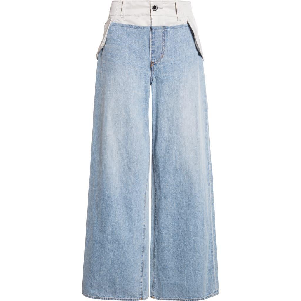 デニム・ジーパン SACAI Women Denim Pants SCW210301 Gray SACAI: Jeans woman - Grey | Sacai jeans SCW210 online at