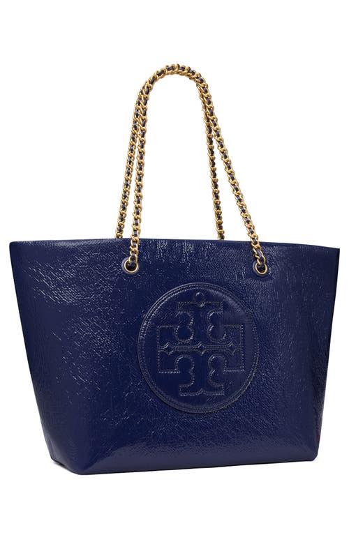 Blue tory burch tote deals