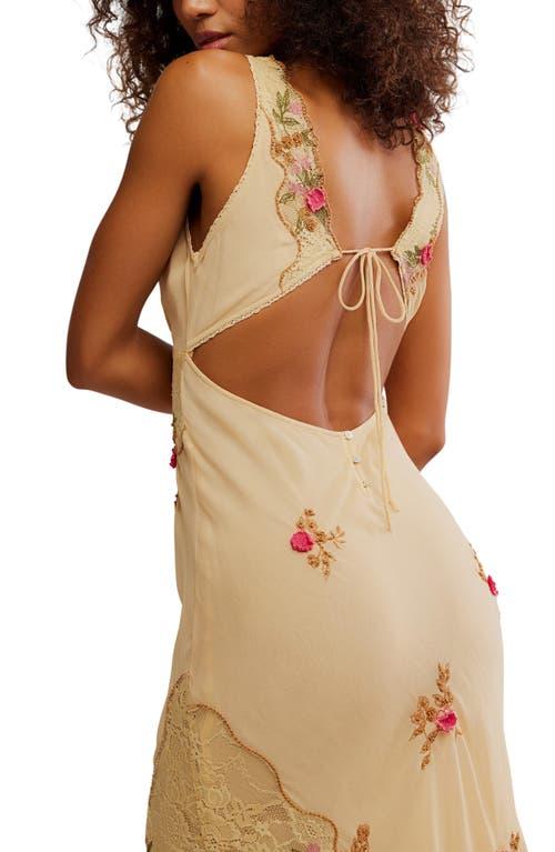free people meet again midi dress Free People Meet Again Midi Dress in Brown