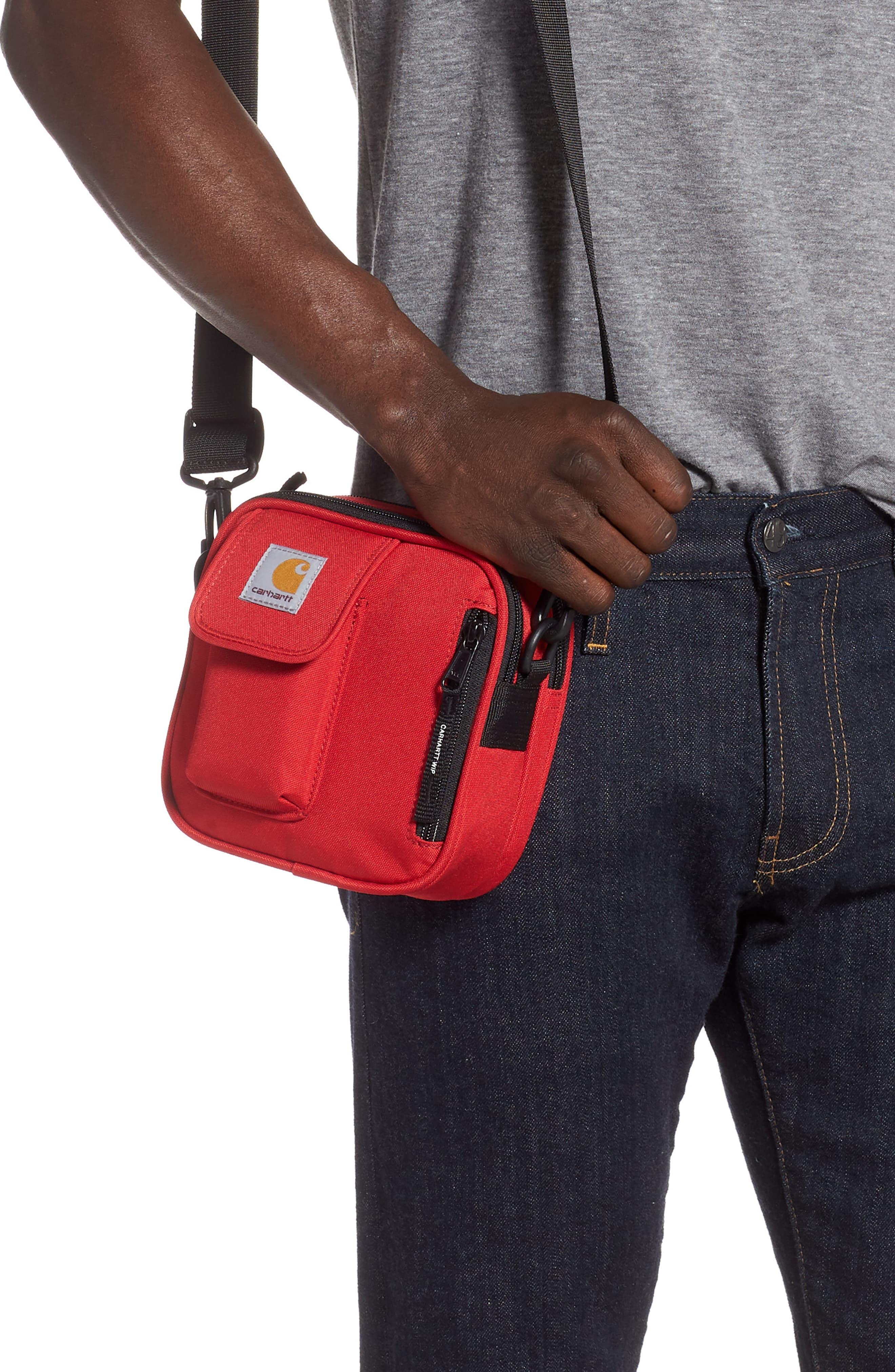 Carhartt WIP Canvas Essentials Bag in Red for Men - Lyst