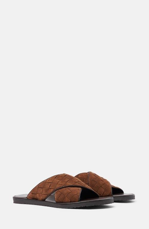 サンダル SCAROSSO SS21 Costantino Cognac (COSTANTINOSANDCOGCALF) Costantino Black Sandals for Men | Scarosso®