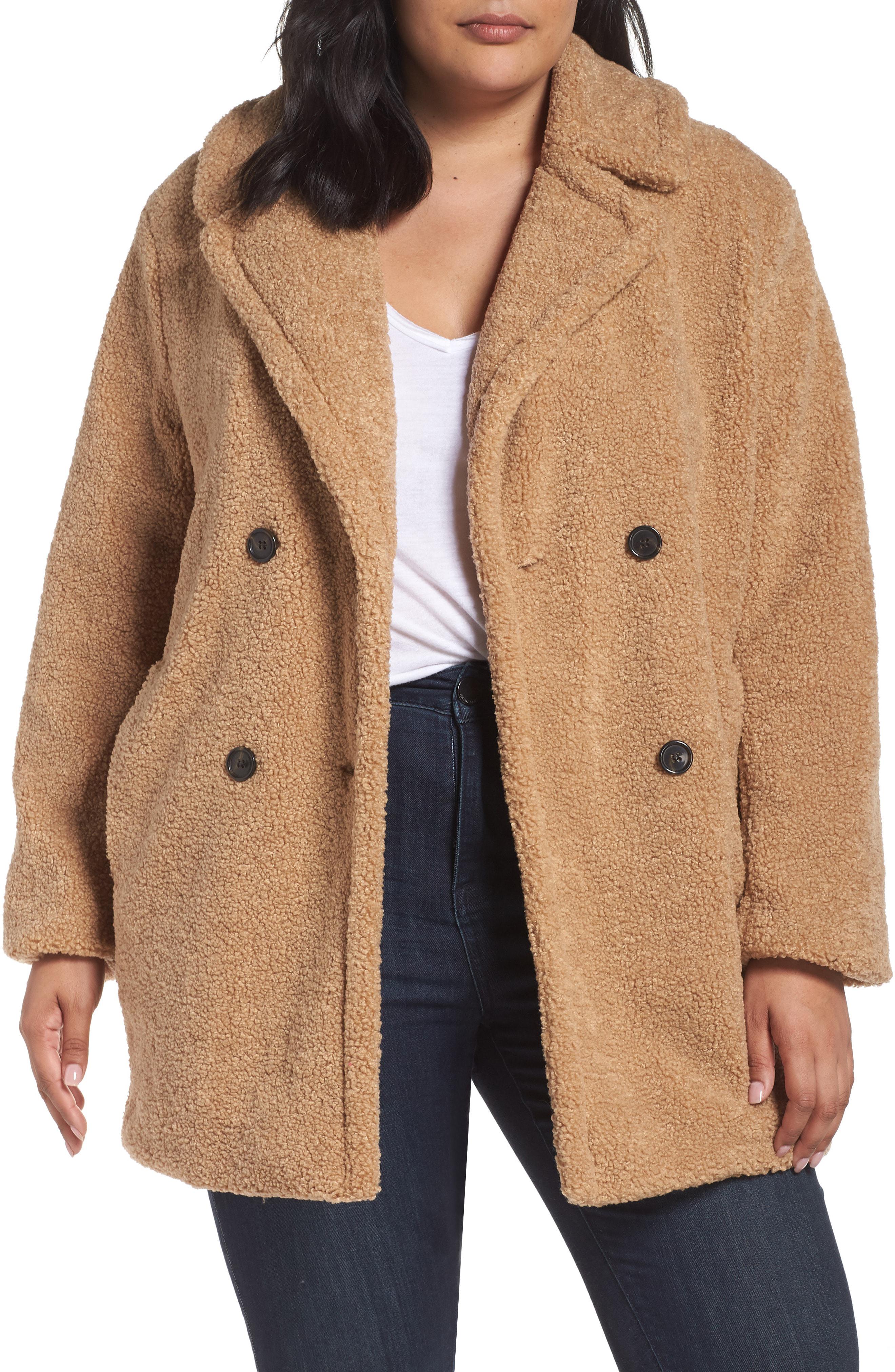 kensie teddy bear coat