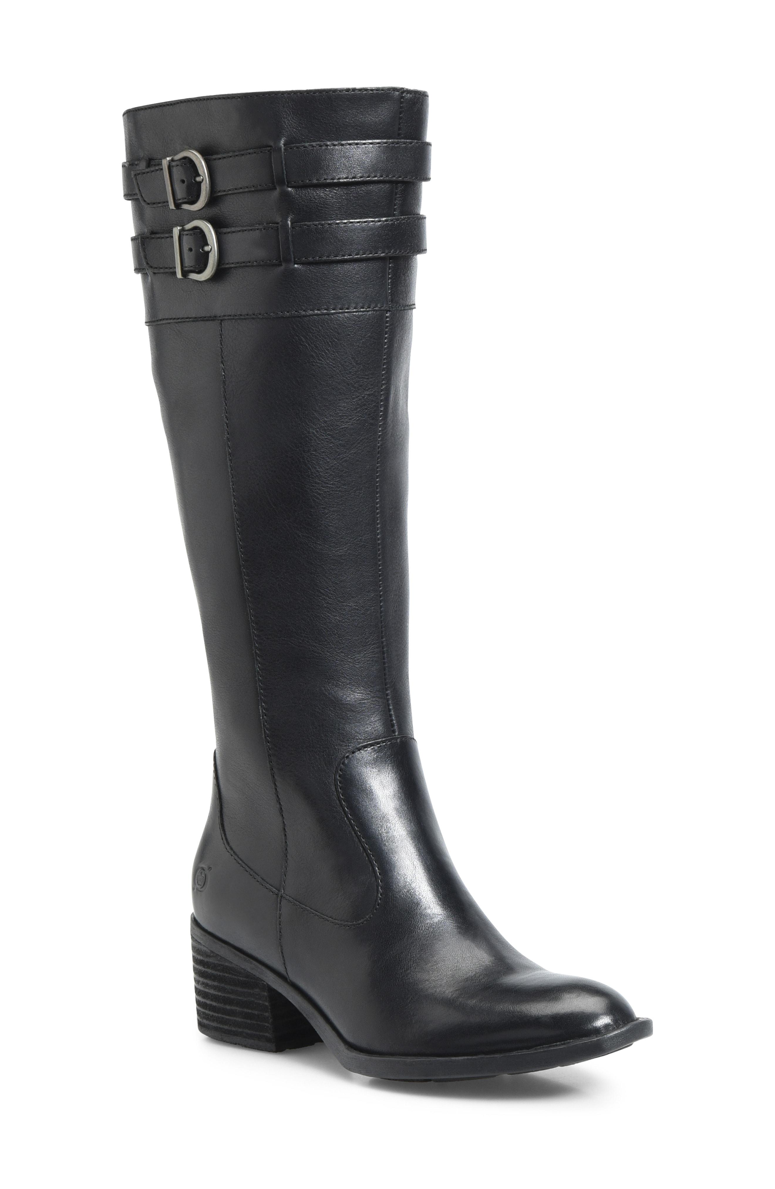 born tay block heel boot
