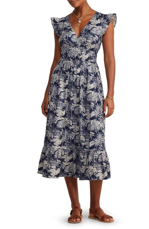 knee length dresses for ladies Vineyard Vines Ellen Derby Maxi Dress main image 0