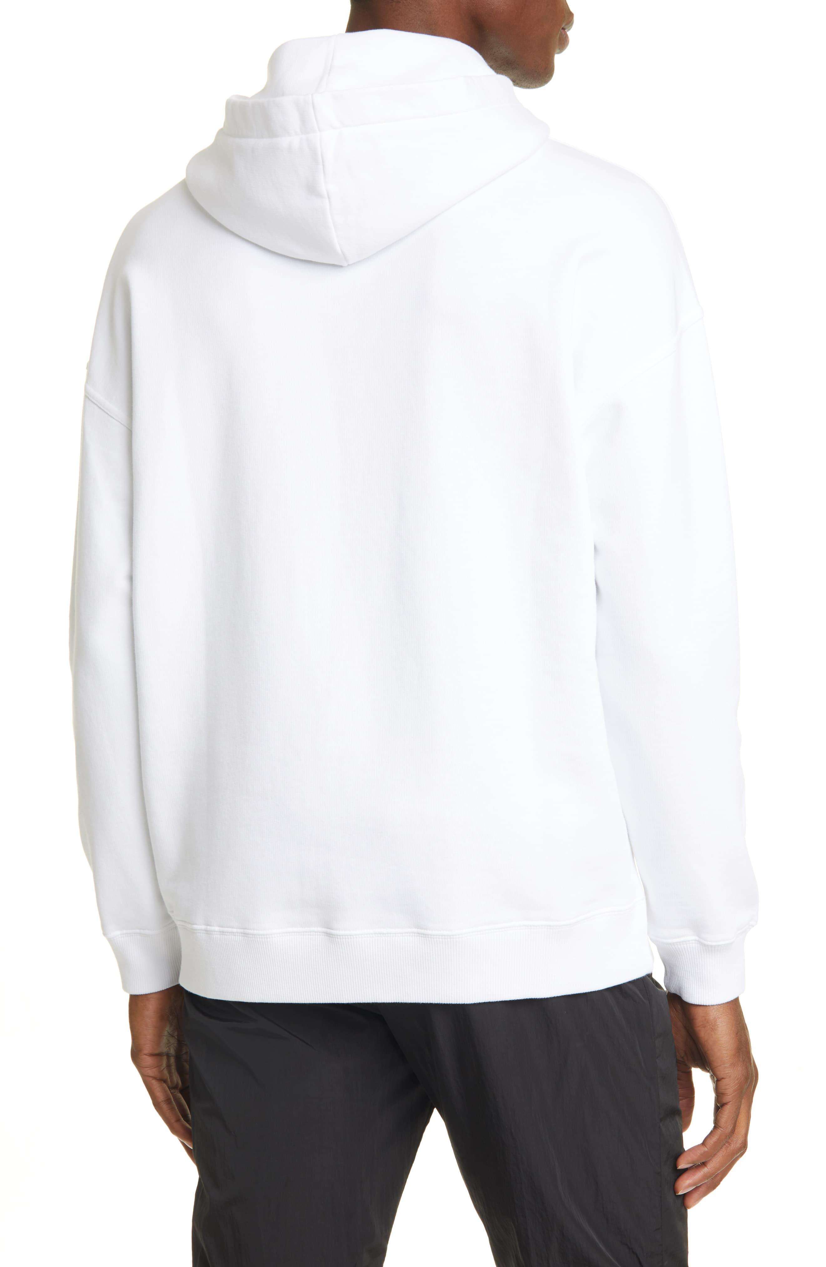 Givenchy Logo Graphic Hoodie in White for Men - Lyst