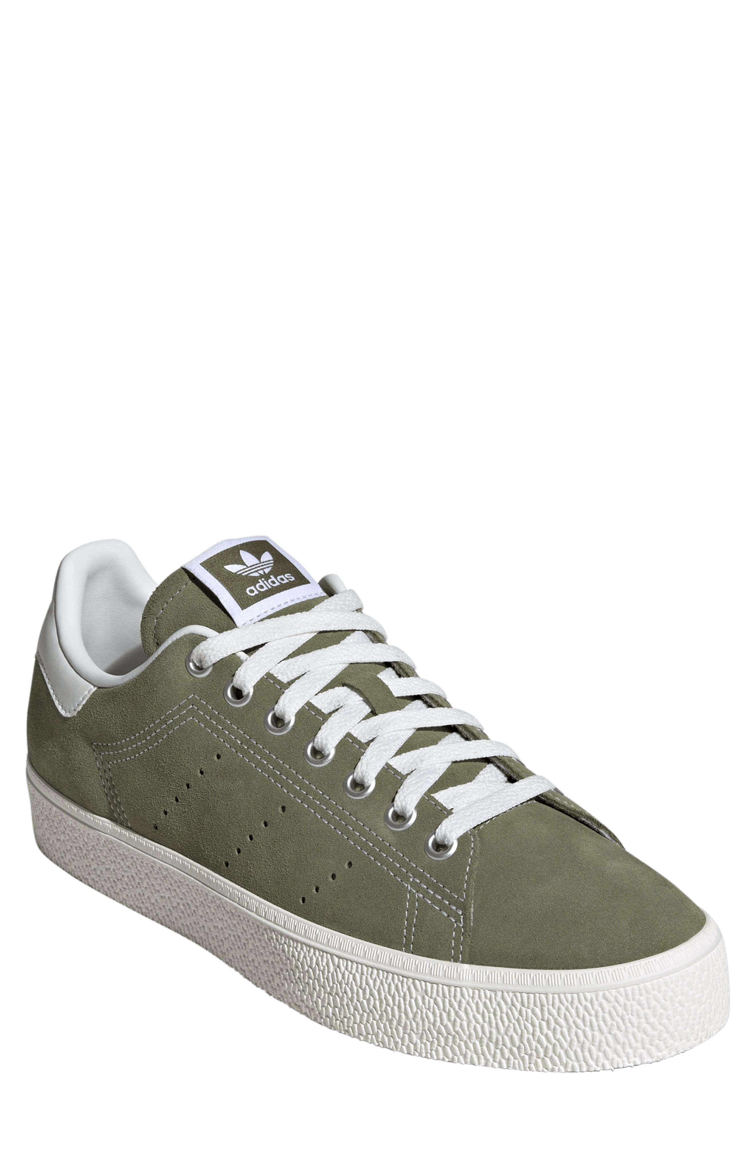 adidas Stan Smith Suede Sneaker in Green for Men | Lyst